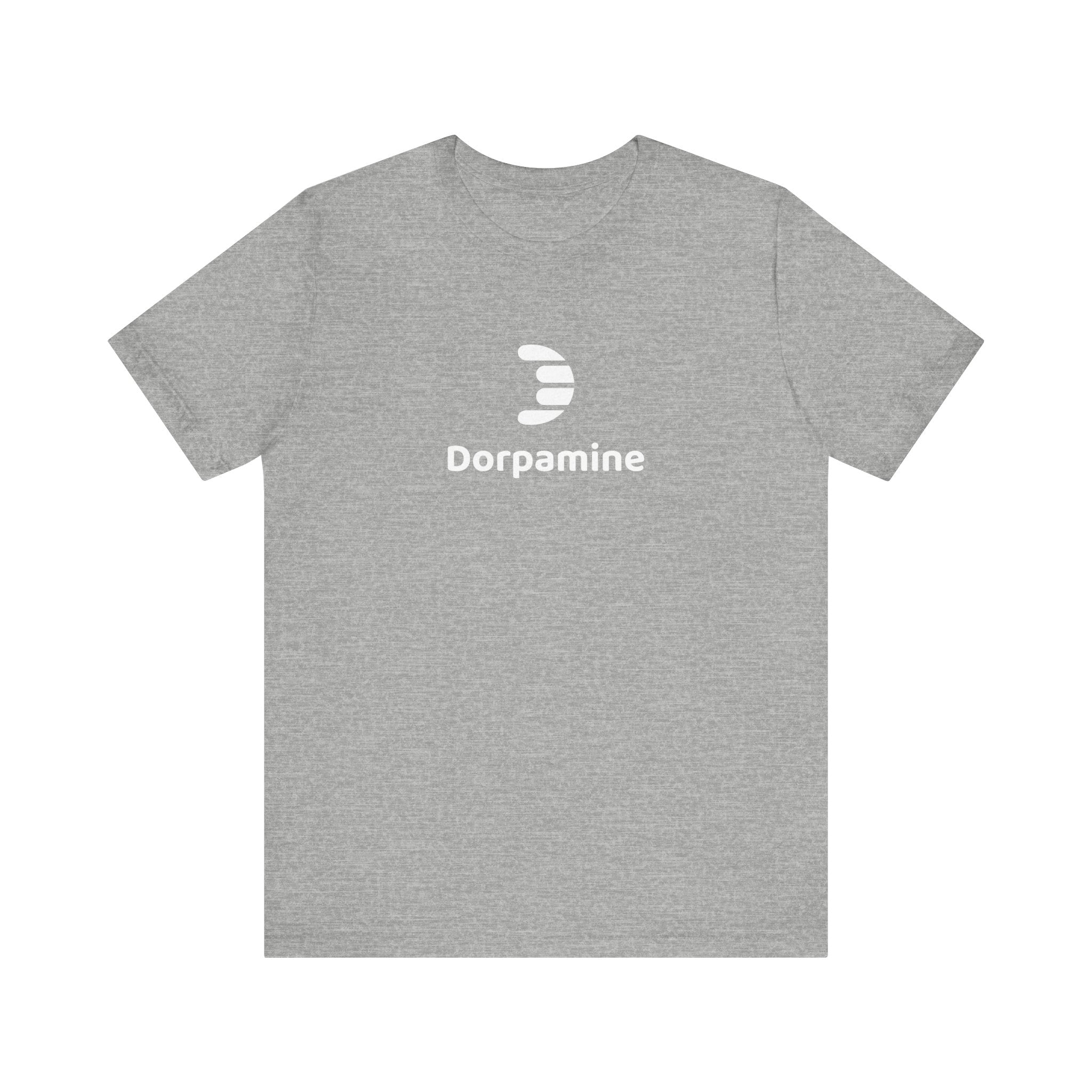 Dorpamine Classic Full Logo White Unisex Jersey Short Sleeve Tee