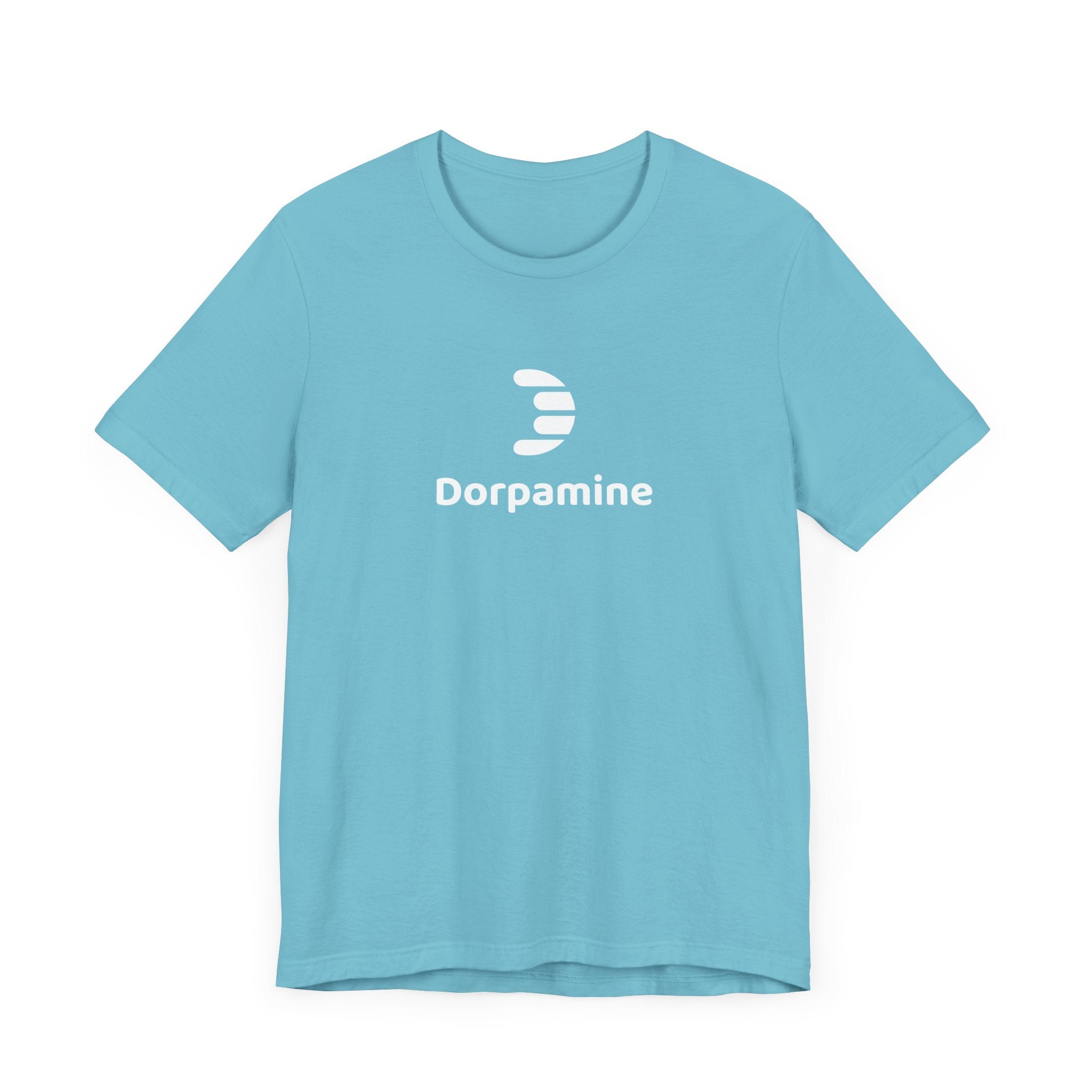 Dorpamine Classic Full Logo White Unisex Jersey Short Sleeve Tee