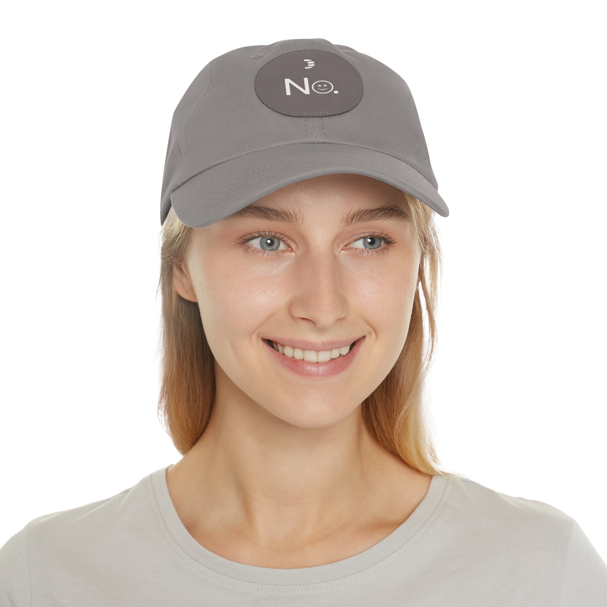 Dorpamine "No." Reclaiming Your Time Series Hat with Leather Patch (Round)