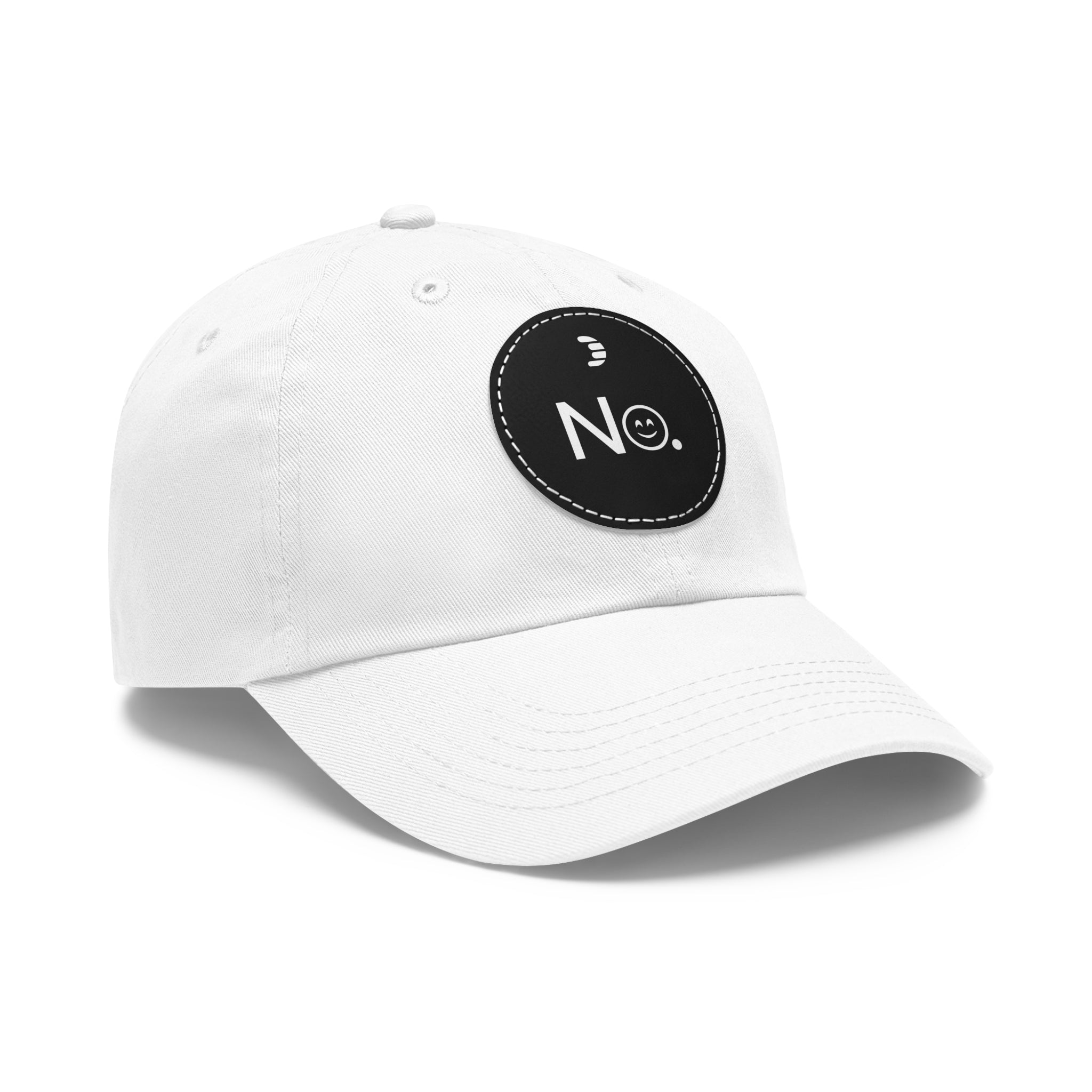 Dorpamine "No." Reclaiming Your Time Series Hat with Leather Patch (Round)