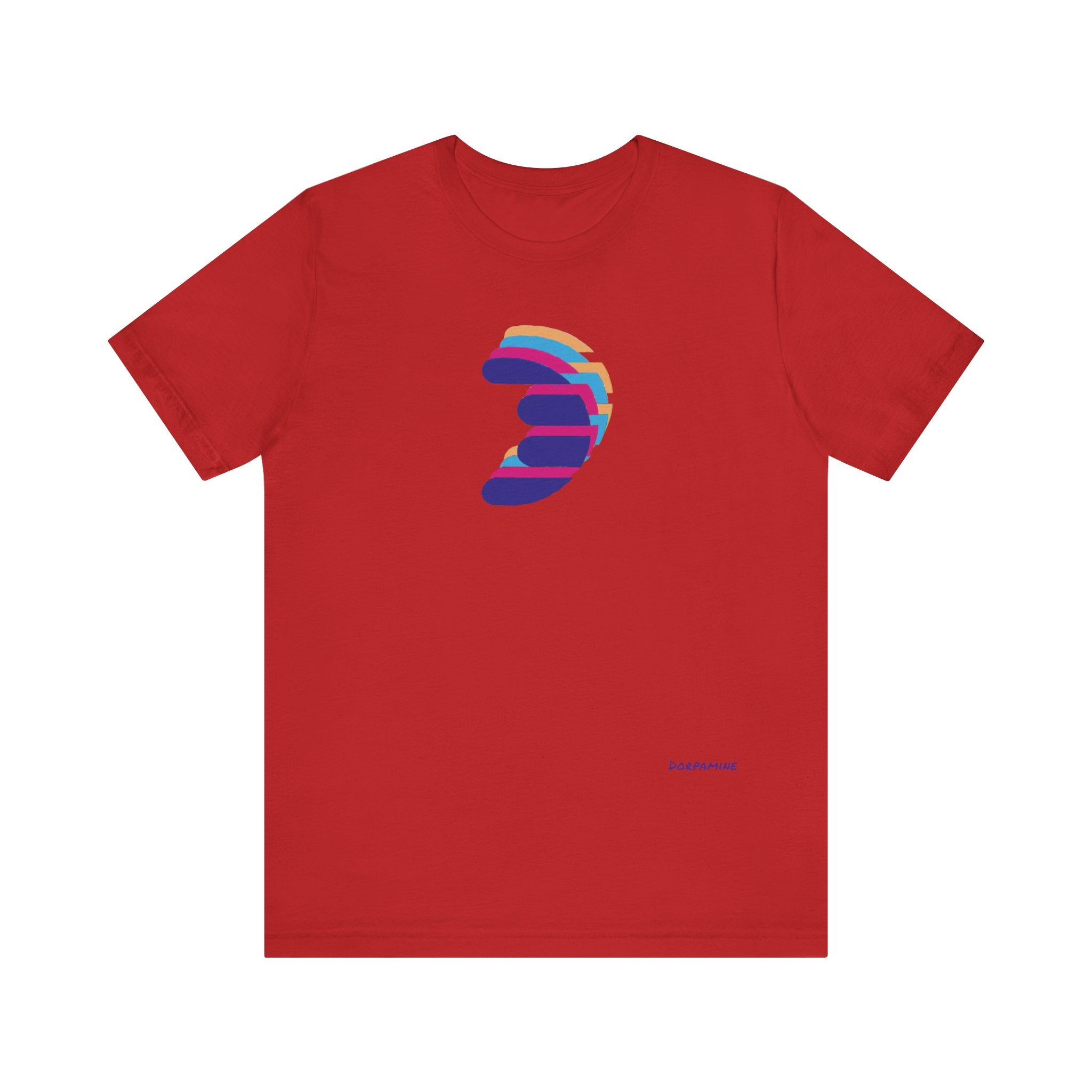 Dorpamine Double Vision (In Collaboration with Quincy Woodard) Unisex Jersey Short Sleeve Tee