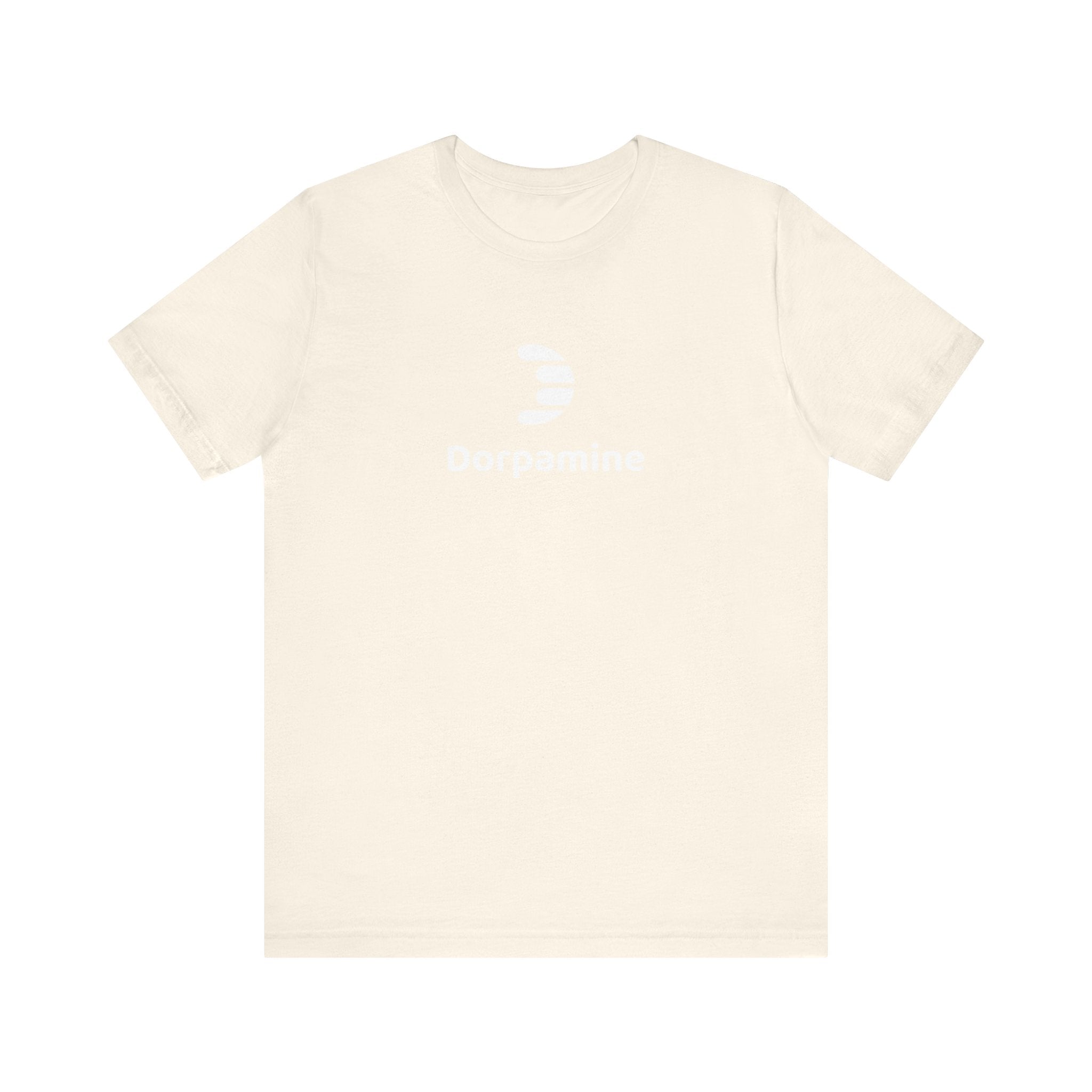 Dorpamine Classic Full Logo White Unisex Jersey Short Sleeve Tee