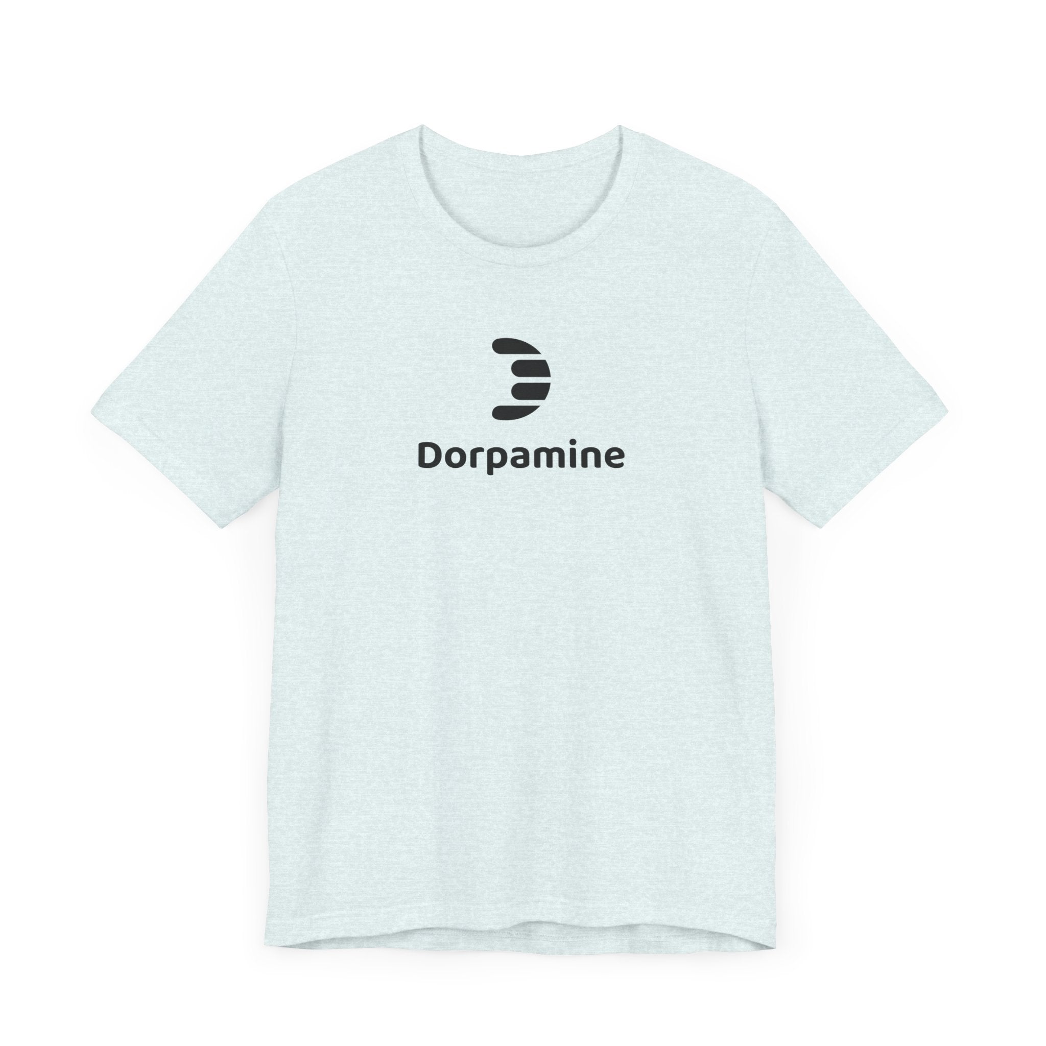 Dorpamine Classic Full Logo Black Unisex Jersey Short Sleeve Tee