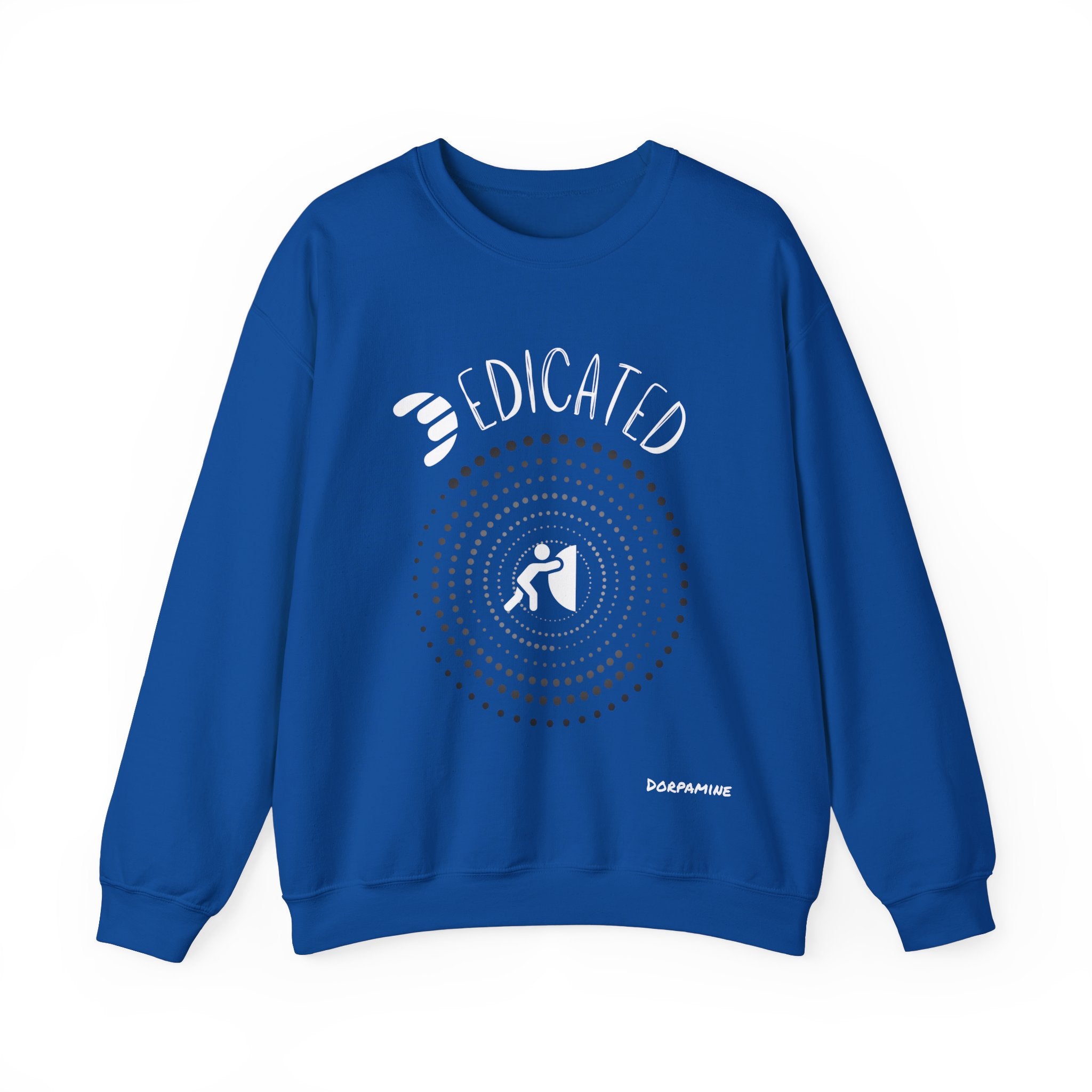 Dorpamine "D Words" Collection Dedicated Unisex Heavy Blend™ Crewneck Sweatshirt