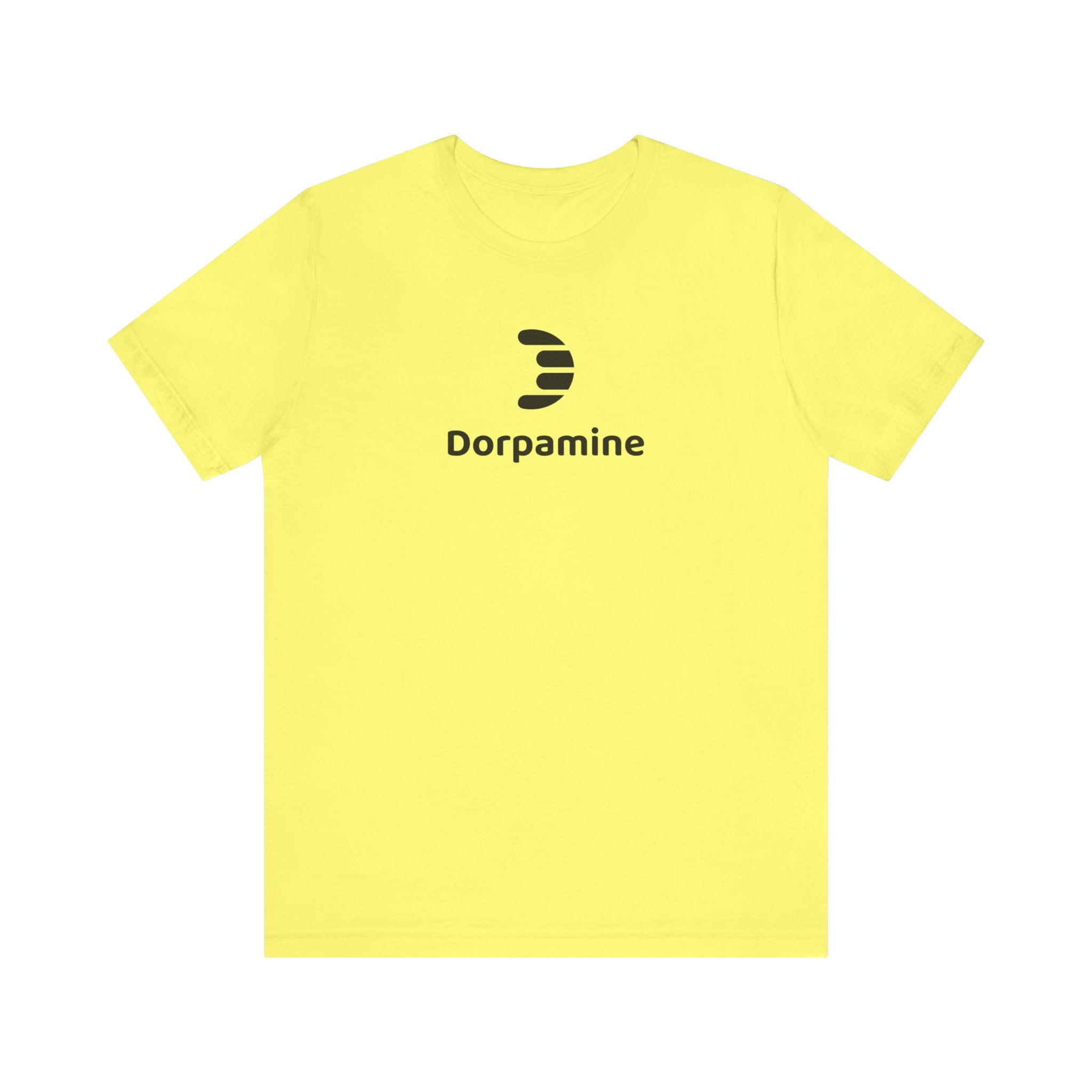 Dorpamine Classic Full Logo Black Unisex Jersey Short Sleeve Tee