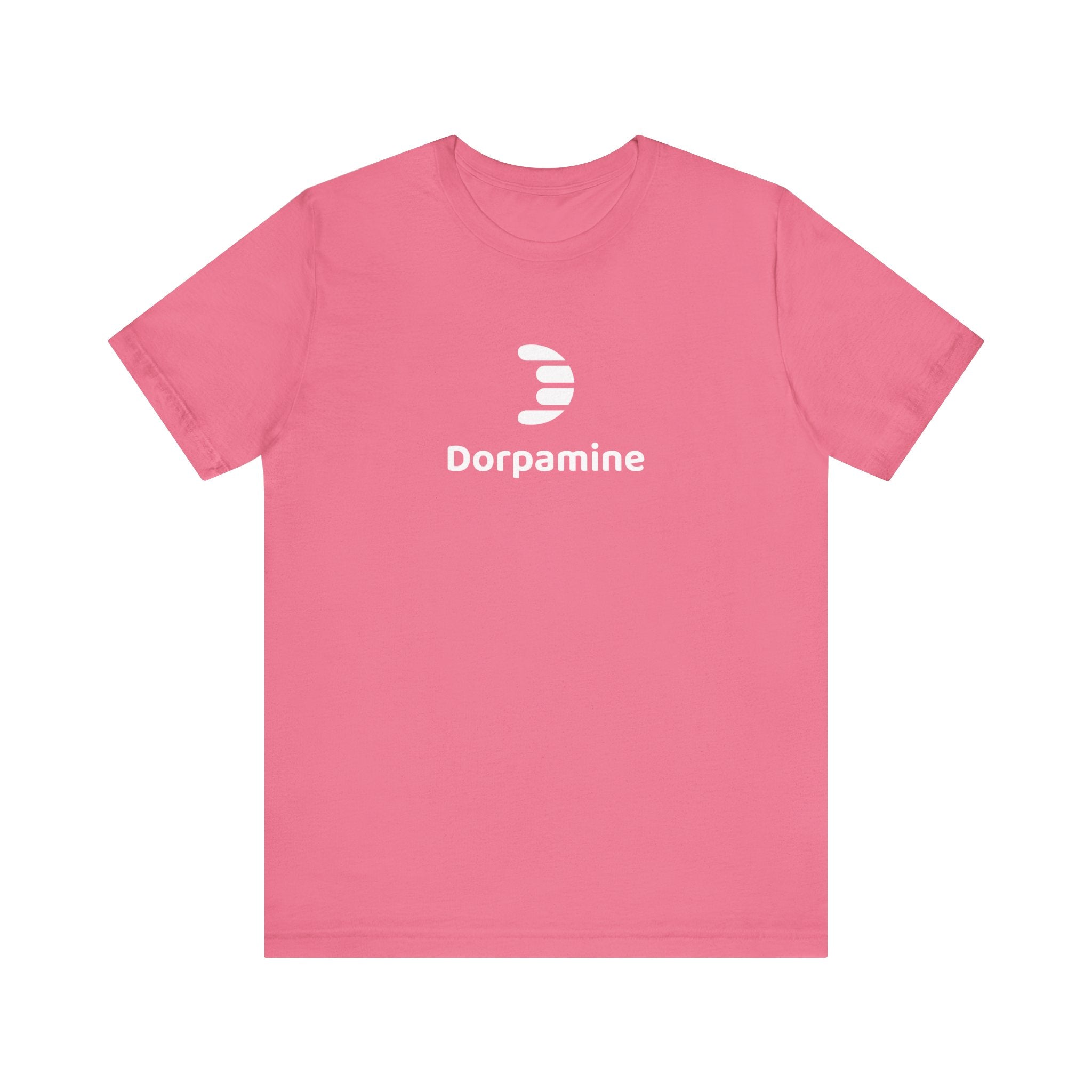 Dorpamine Classic Full Logo White Unisex Jersey Short Sleeve Tee