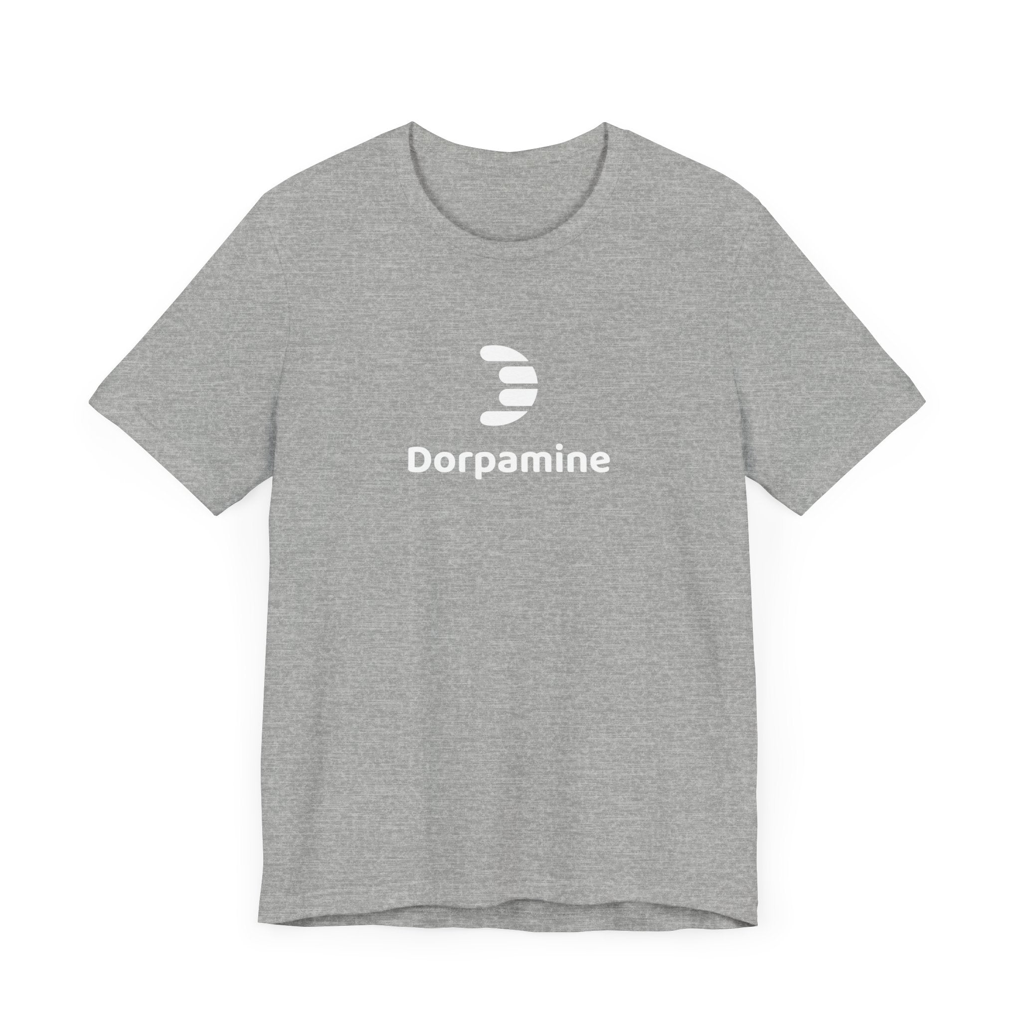 Dorpamine Classic Full Logo White Unisex Jersey Short Sleeve Tee