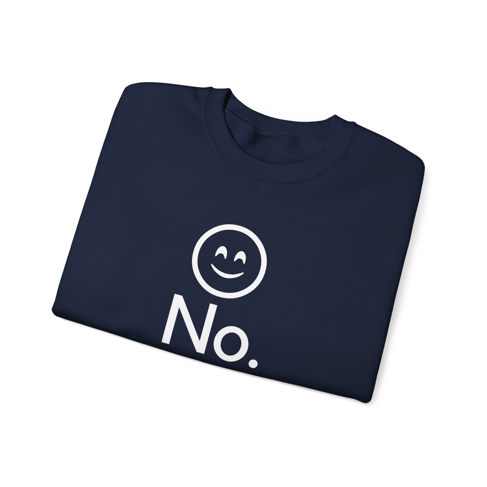 Dorpamine "No." Reclaiming Your Time Series White Text Unisex Heavy Blend™ Crewneck Sweatshirt
