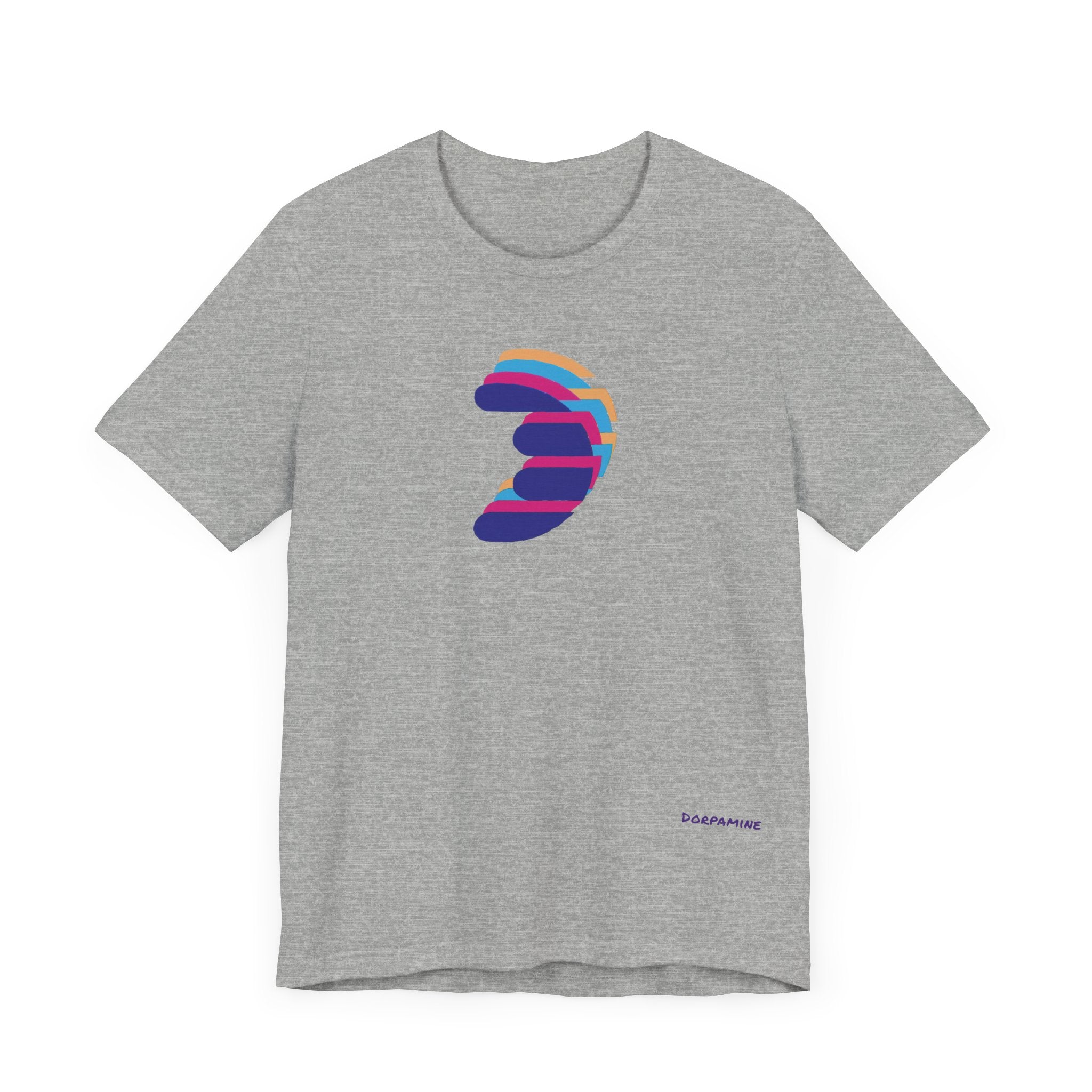 Dorpamine Double Vision (In Collaboration with Quincy Woodard) Unisex Jersey Short Sleeve Tee