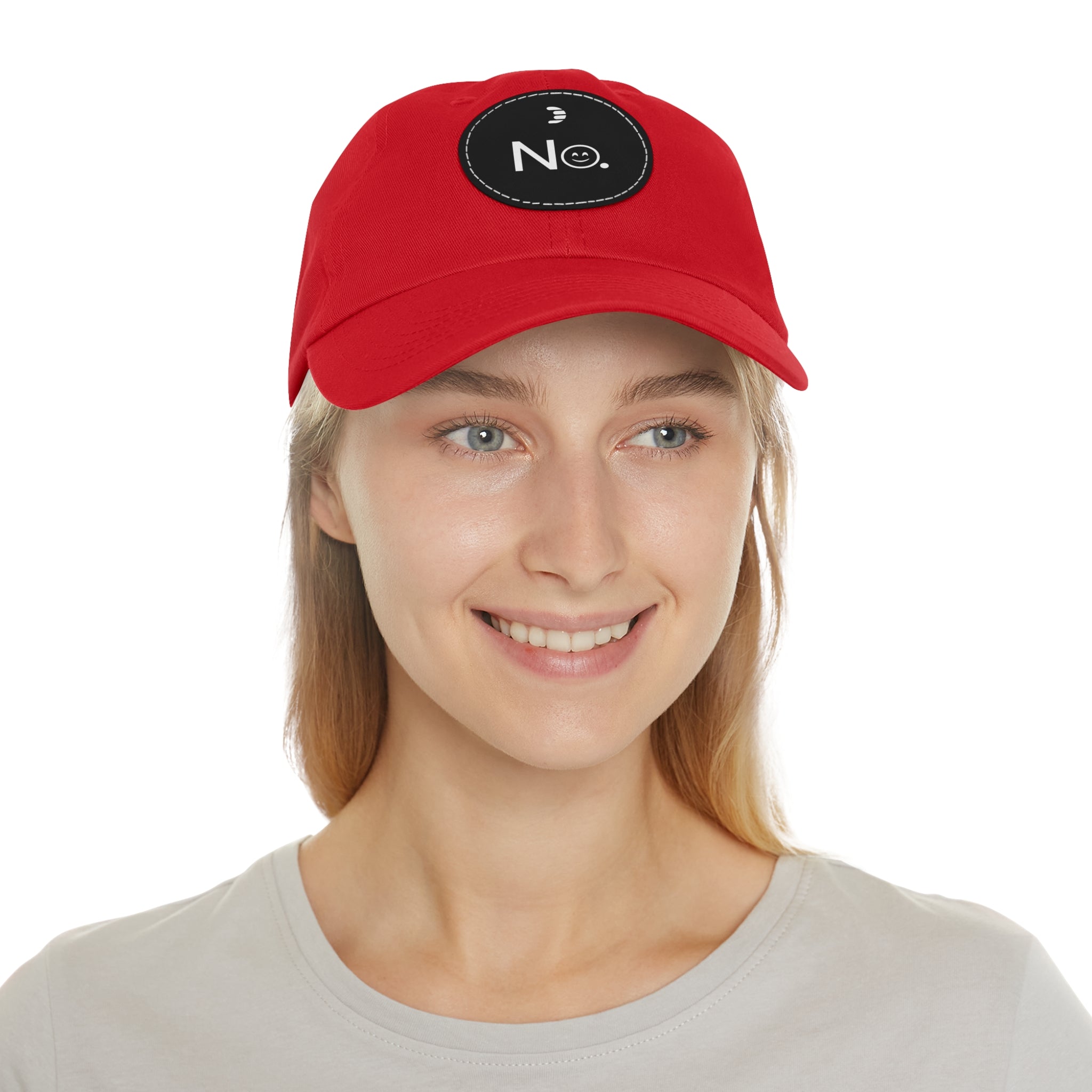 Dorpamine "No." Reclaiming Your Time Series Hat with Leather Patch (Round)
