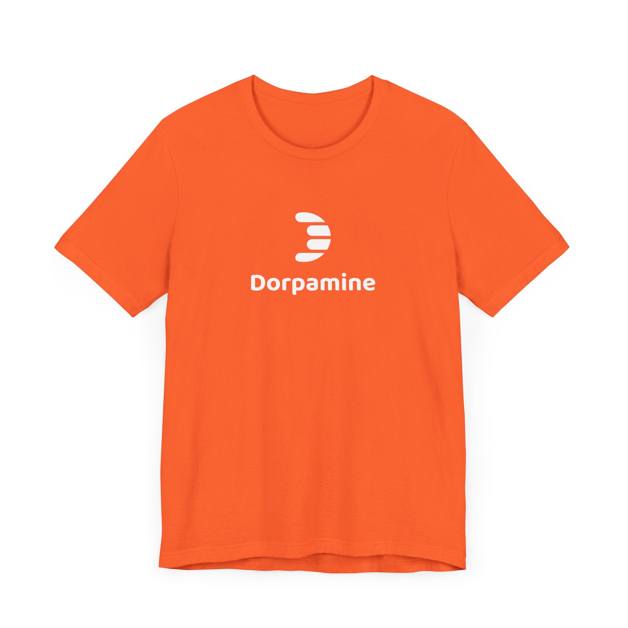 Dorpamine Classic Full Logo White Unisex Jersey Short Sleeve Tee