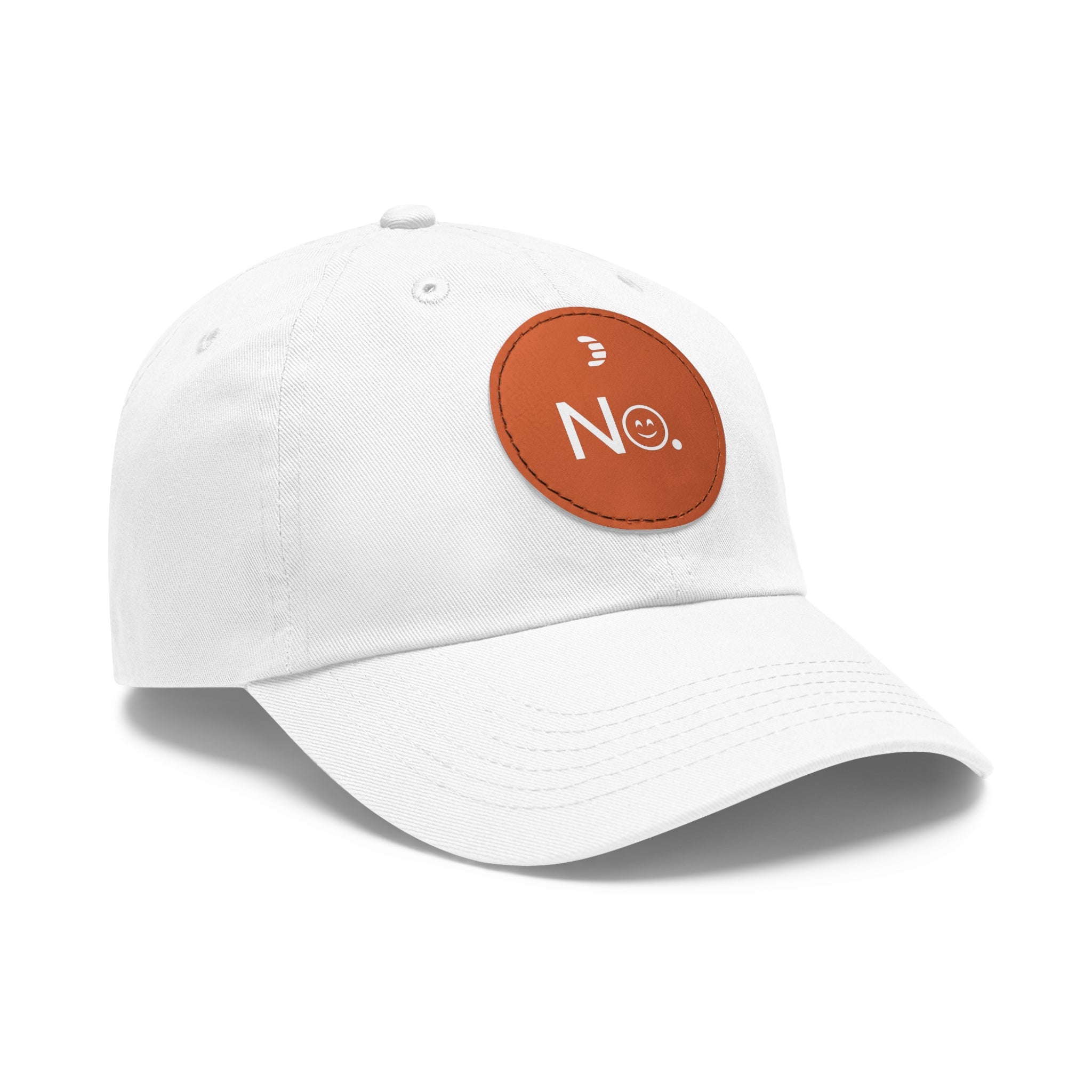 Dorpamine "No." Reclaiming Your Time Series Hat with Leather Patch (Round)
