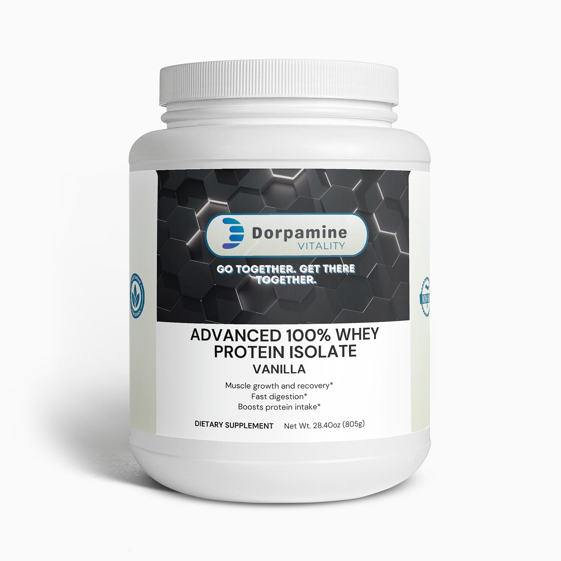 Dorpamine Vitality Advanced 100% Whey Protein Isolate (Vanilla)