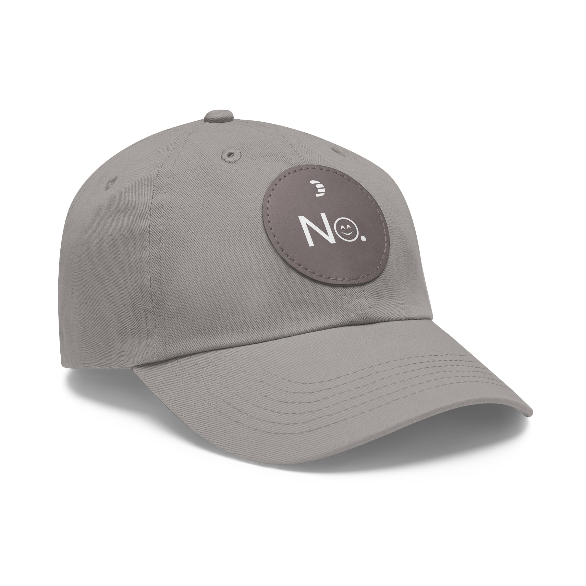 Dorpamine "No." Reclaiming Your Time Series Hat with Leather Patch (Round)