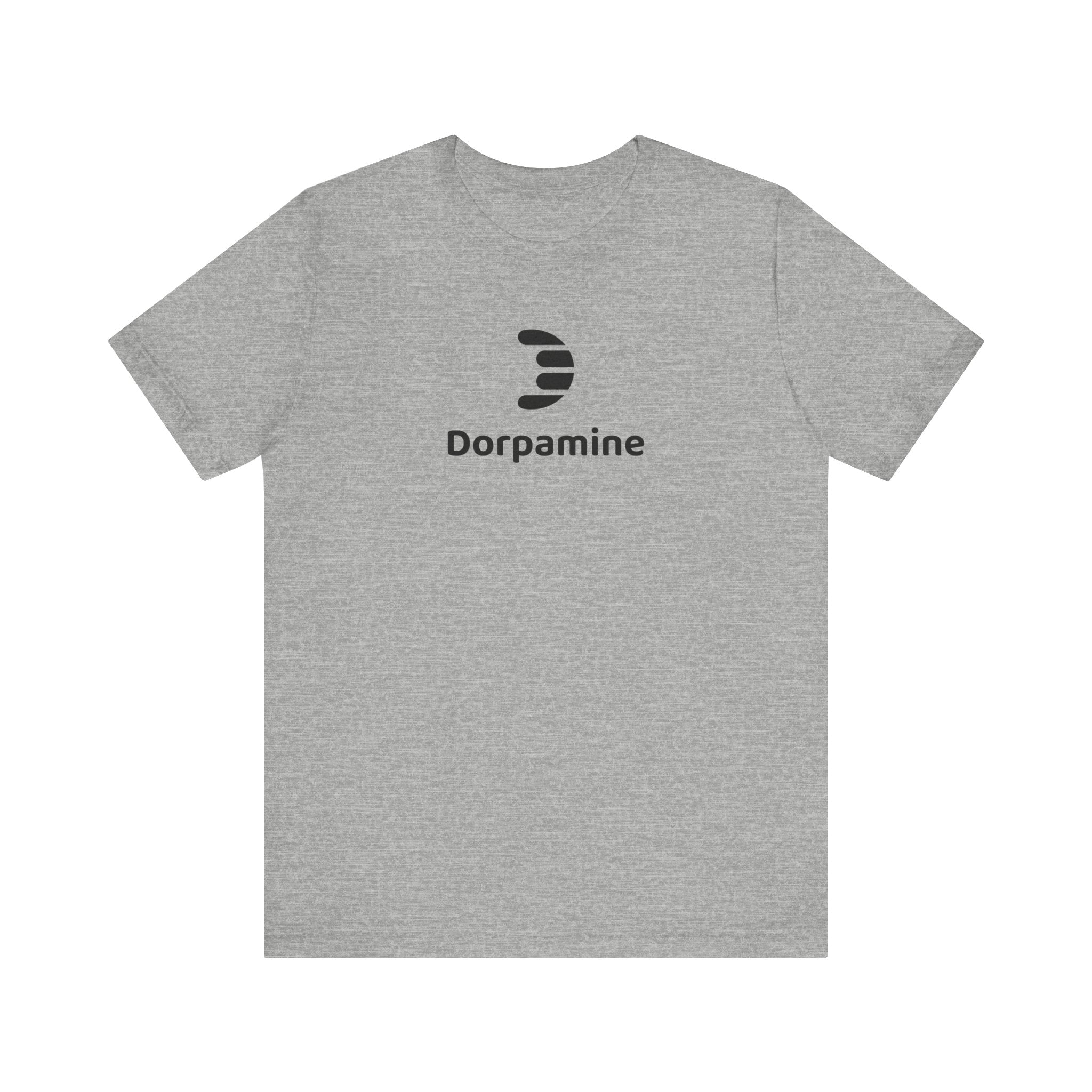 Dorpamine Classic Full Logo Black Unisex Jersey Short Sleeve Tee