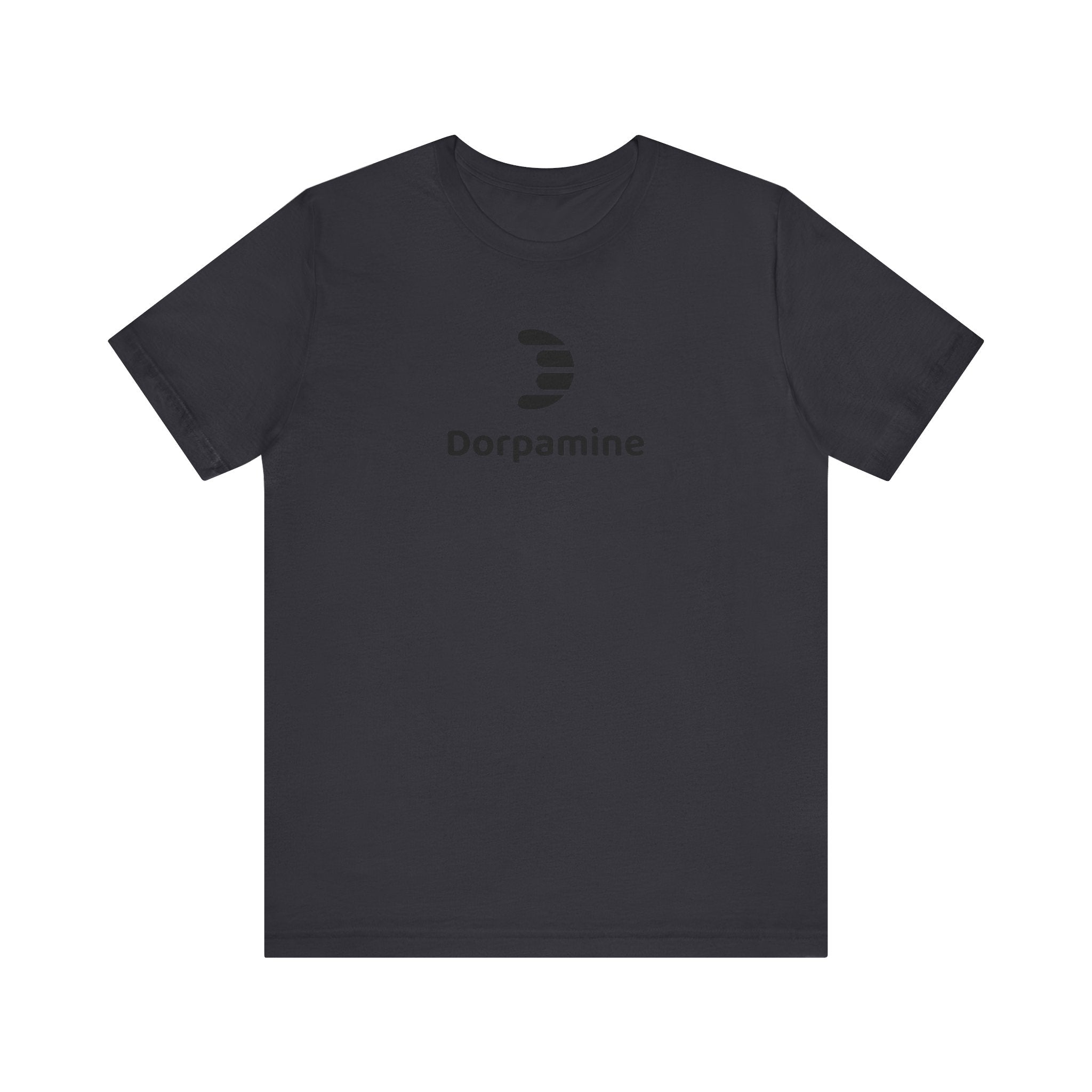 Dorpamine Classic Full Logo Black Unisex Jersey Short Sleeve Tee