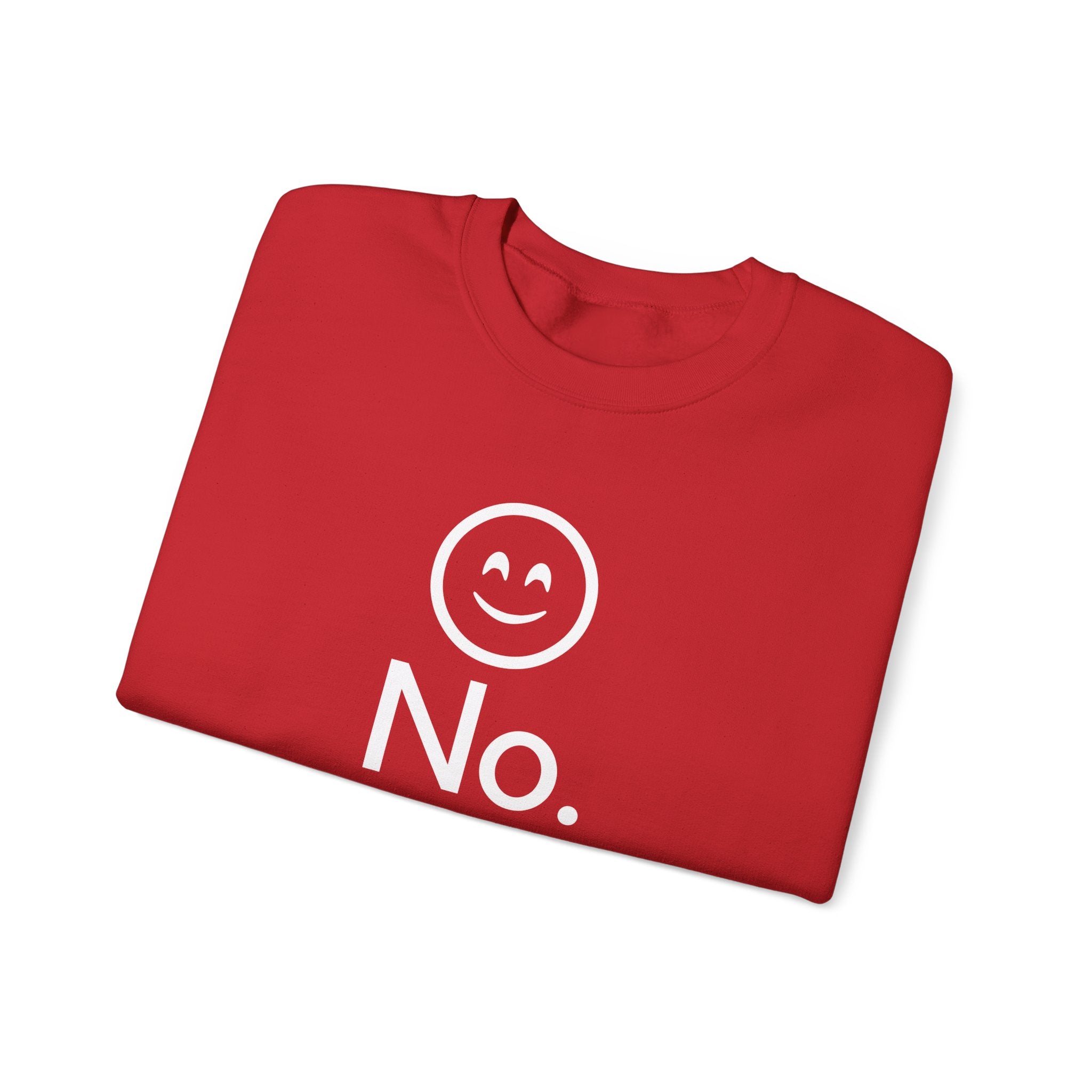 Dorpamine "No." Reclaiming Your Time Series White Text Unisex Heavy Blend™ Crewneck Sweatshirt