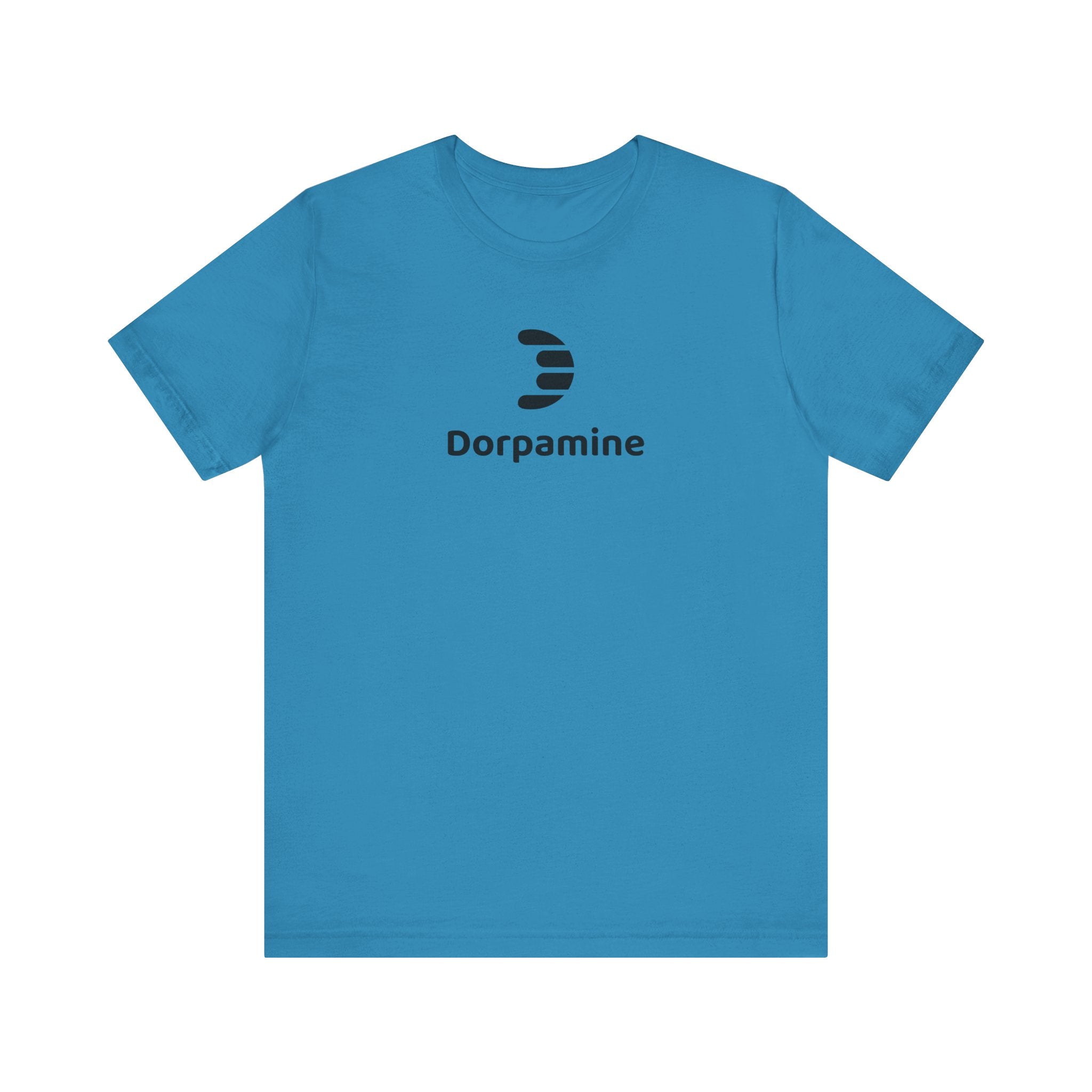 Dorpamine Classic Full Logo Black Unisex Jersey Short Sleeve Tee