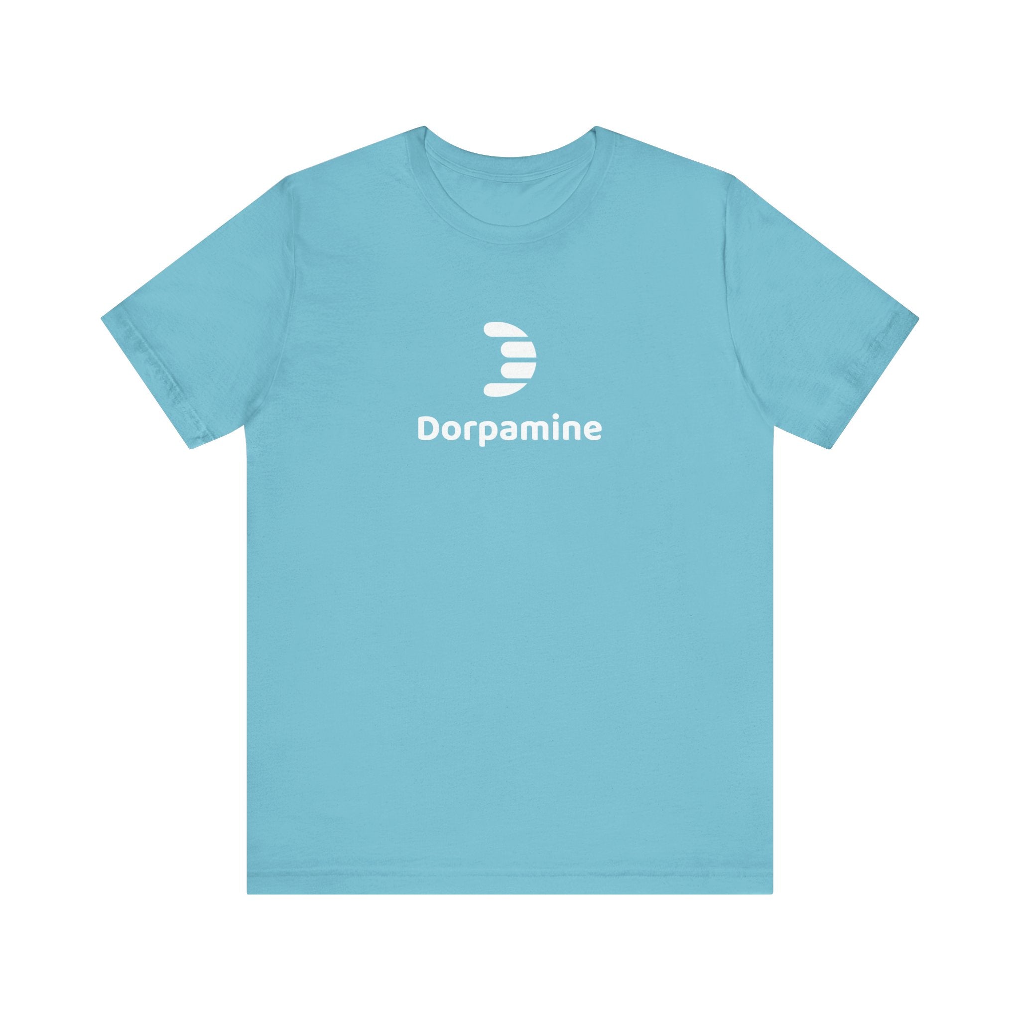Dorpamine Classic Full Logo White Unisex Jersey Short Sleeve Tee
