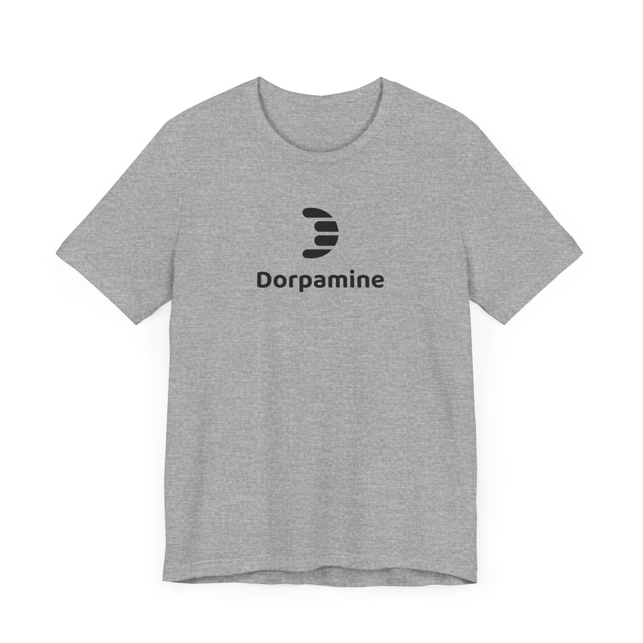 Dorpamine Classic Full Logo Black Unisex Jersey Short Sleeve Tee