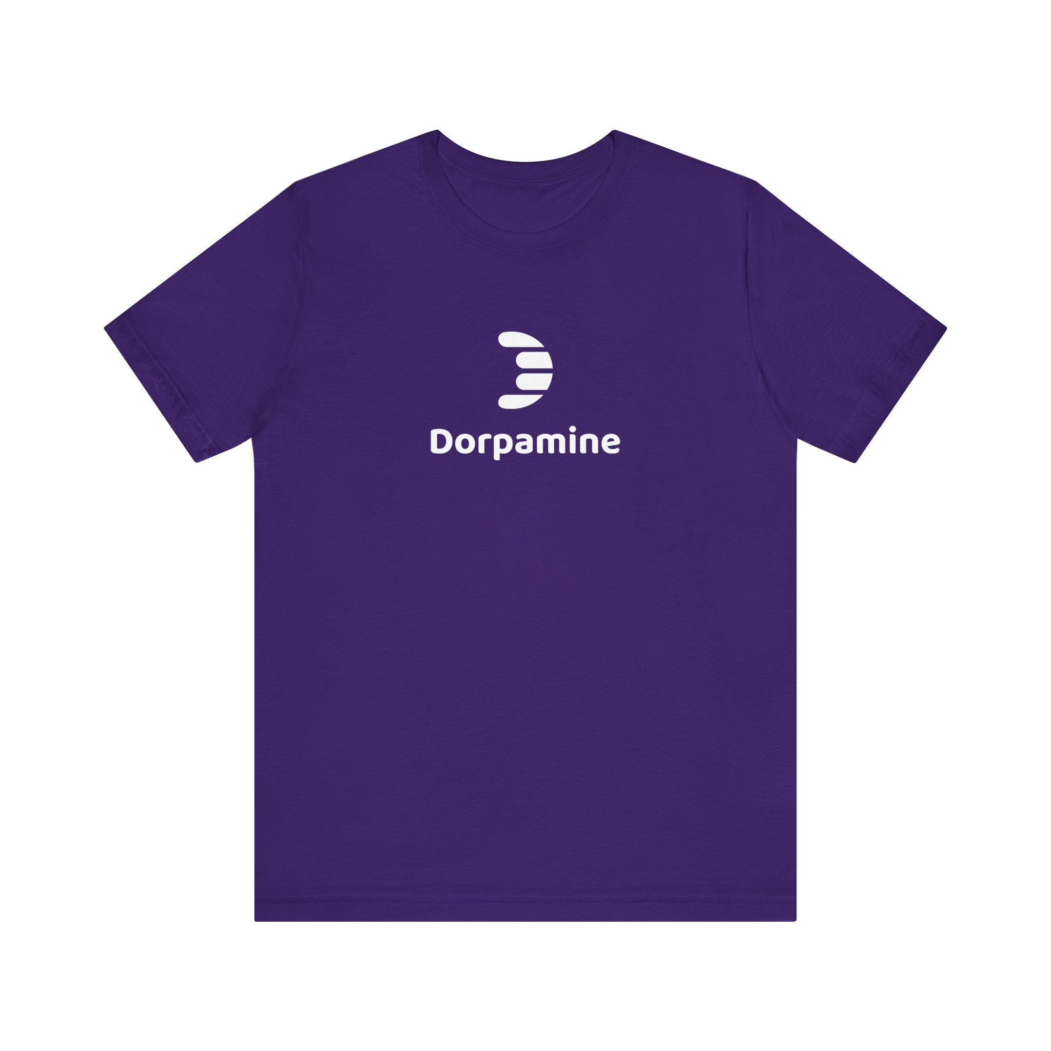 Dorpamine Classic Full Logo White Unisex Jersey Short Sleeve Tee