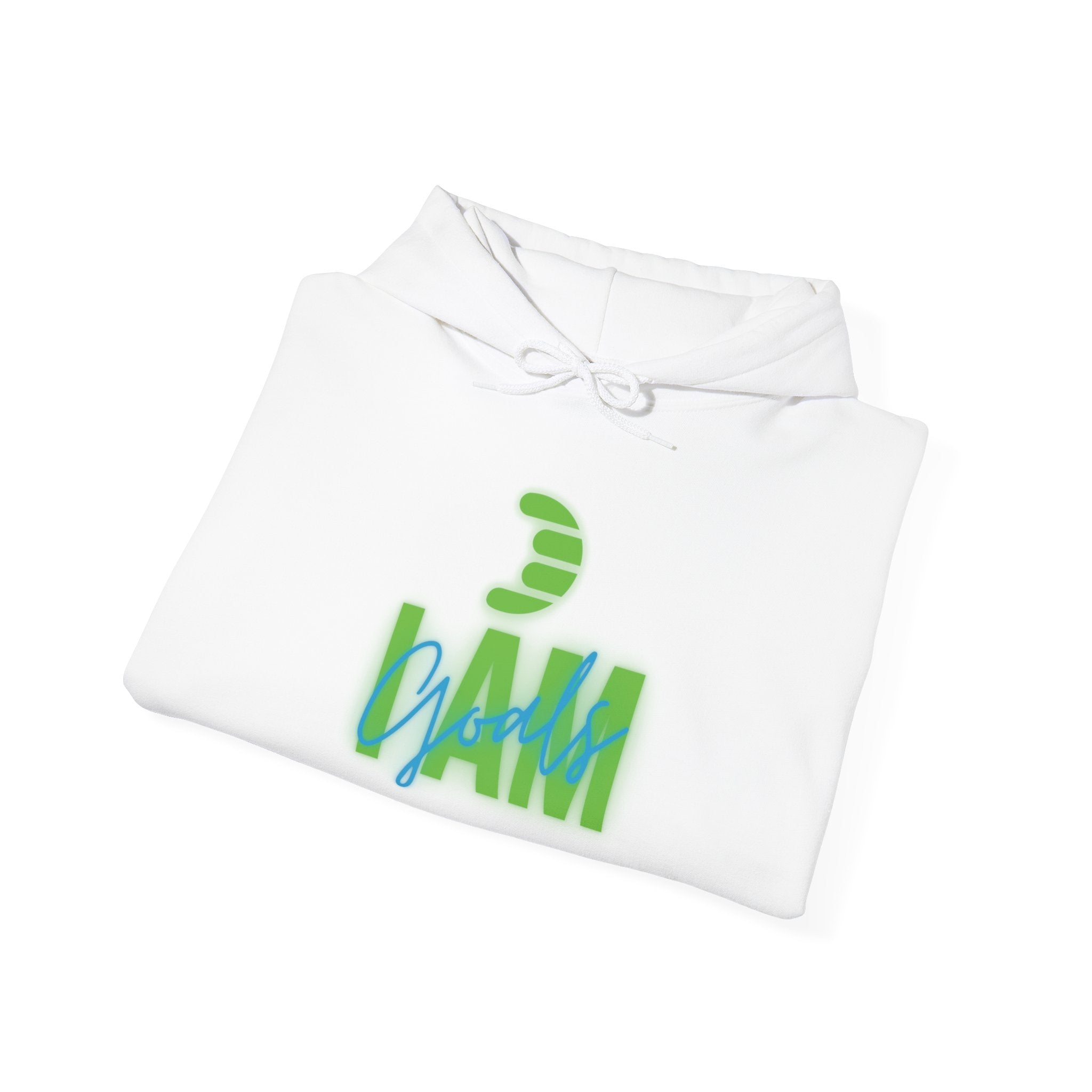 Dorpamine "I AM GOALS" Unisex Heavy Blend™ Hooded Sweatshirt