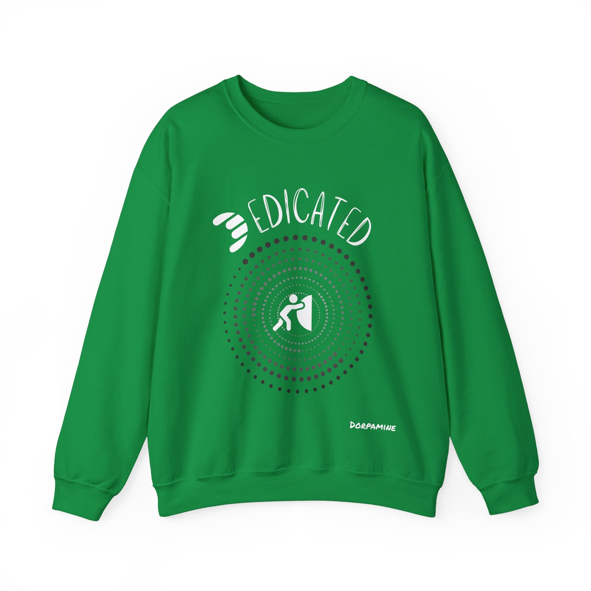 Dorpamine "D Words" Collection Dedicated Unisex Heavy Blend™ Crewneck Sweatshirt