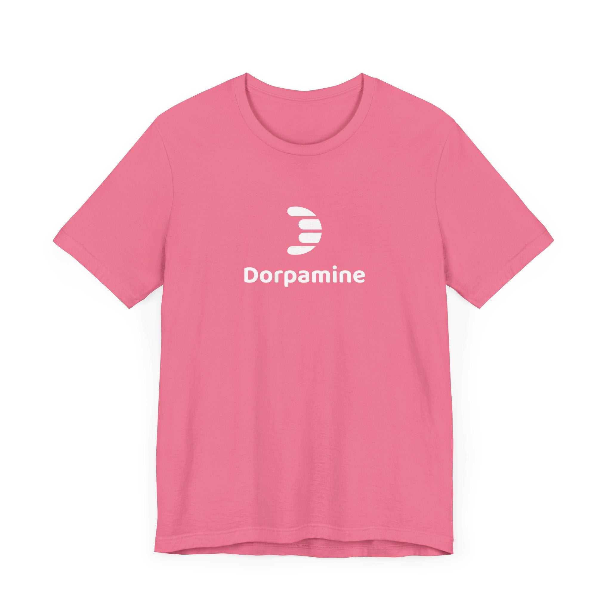 Dorpamine Classic Full Logo White Unisex Jersey Short Sleeve Tee