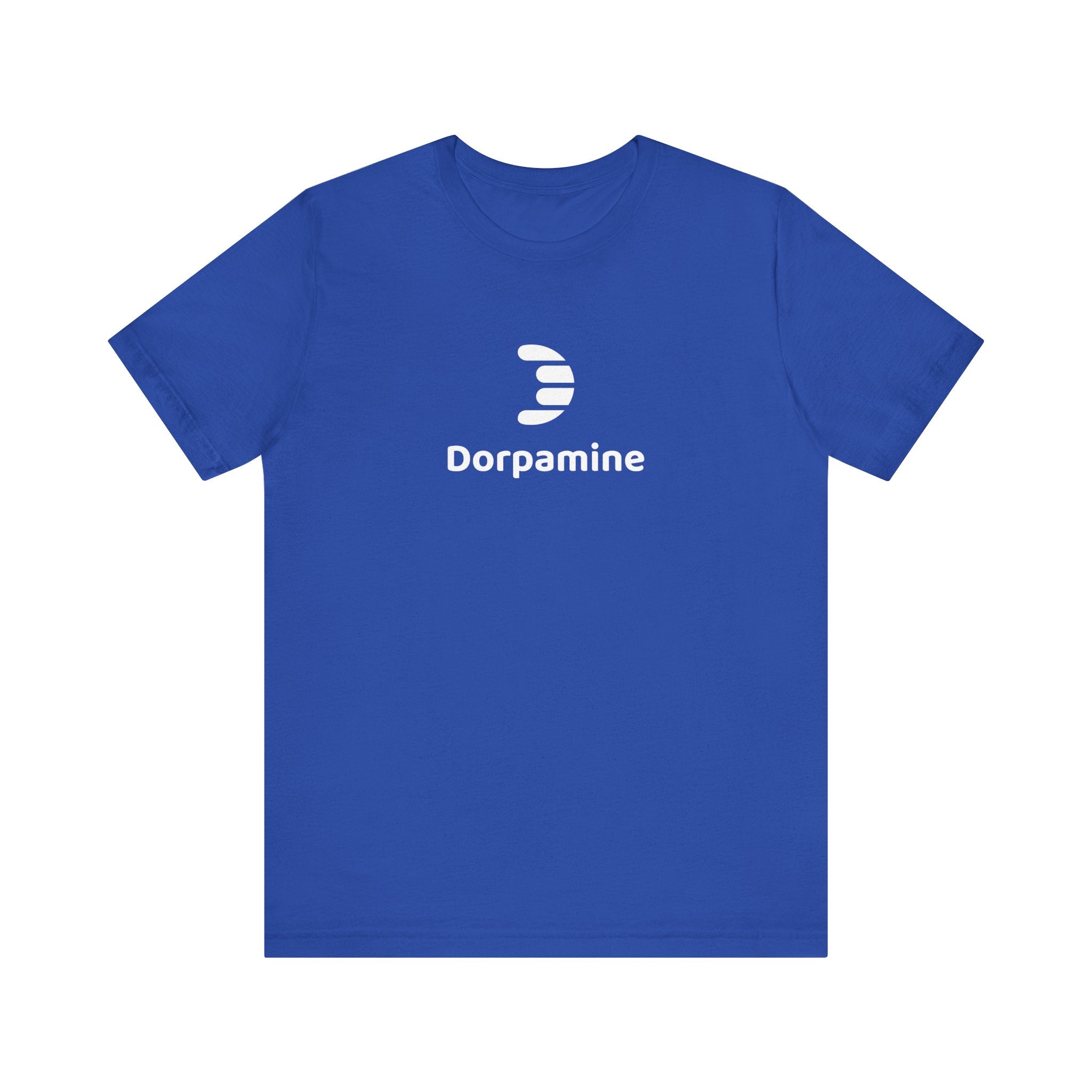 Dorpamine Classic Full Logo White Unisex Jersey Short Sleeve Tee