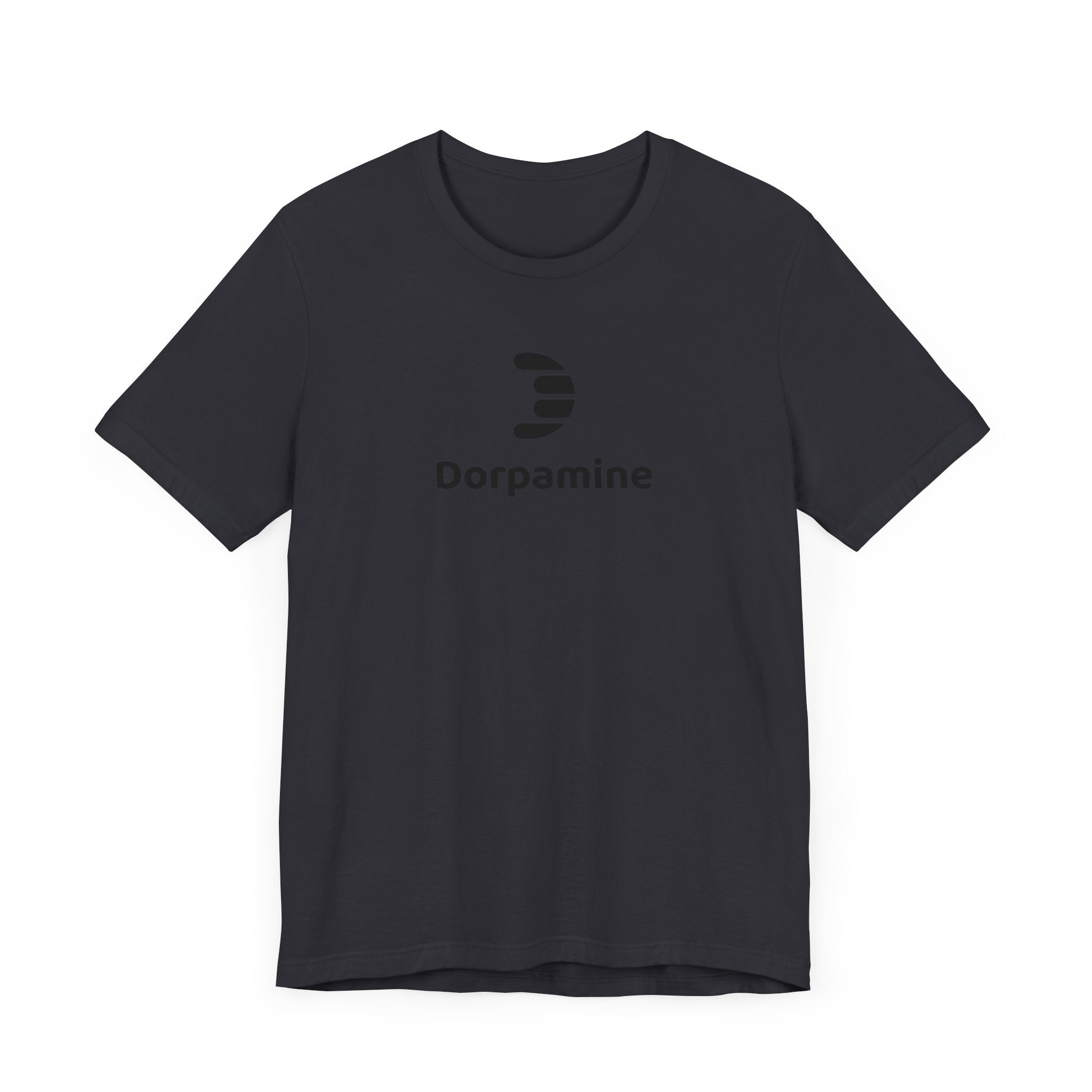 Dorpamine Classic Full Logo Black Unisex Jersey Short Sleeve Tee