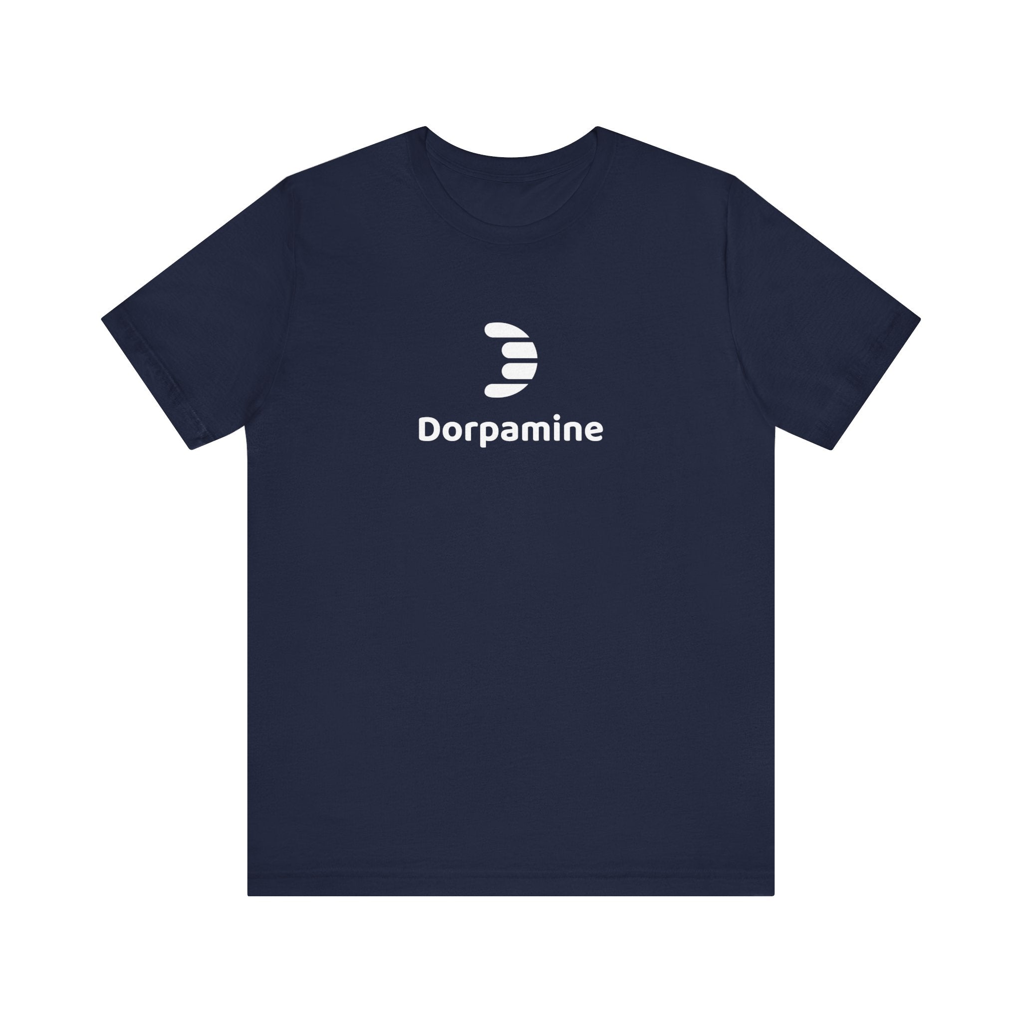 Dorpamine Classic Full Logo White Unisex Jersey Short Sleeve Tee