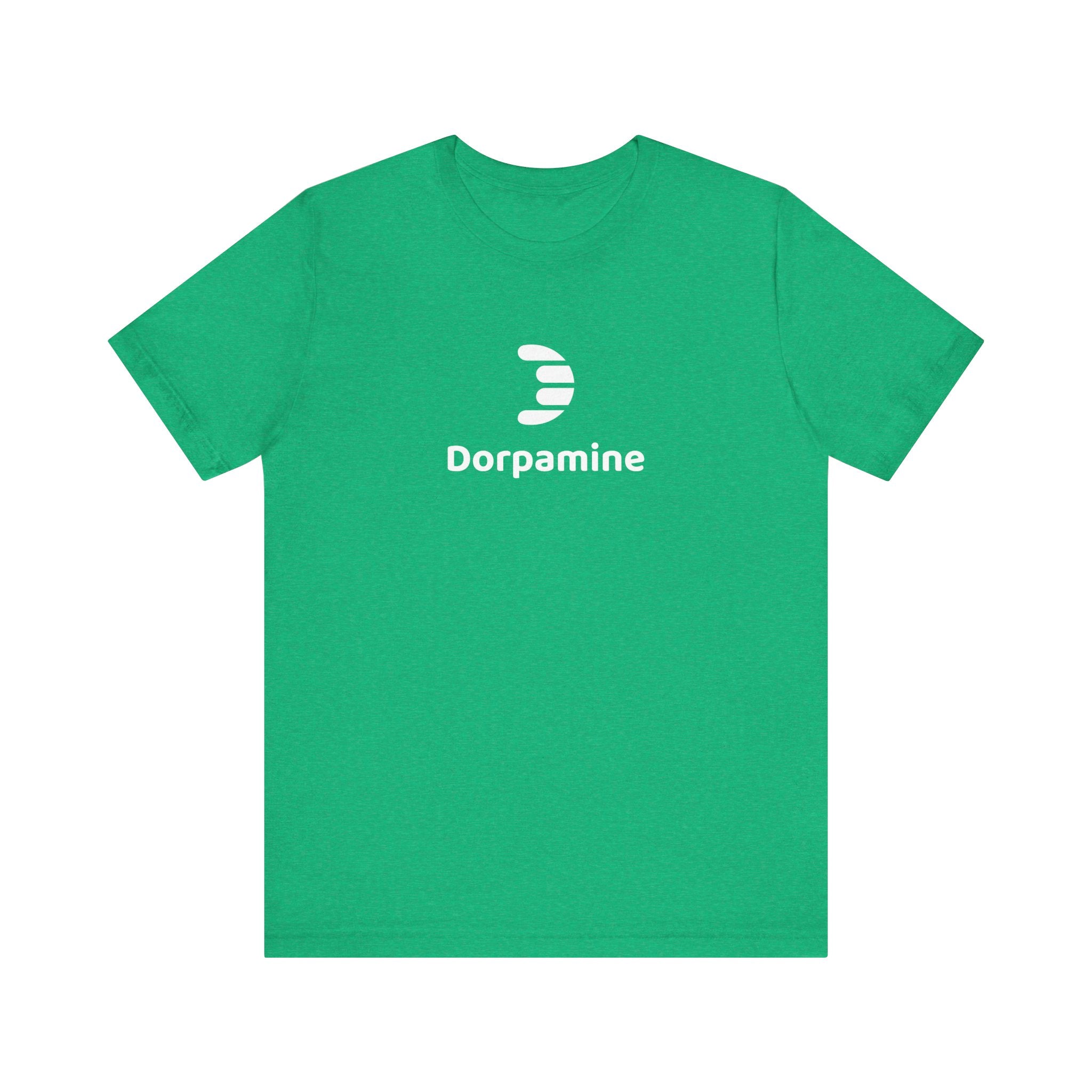 Dorpamine Classic Full Logo White Unisex Jersey Short Sleeve Tee