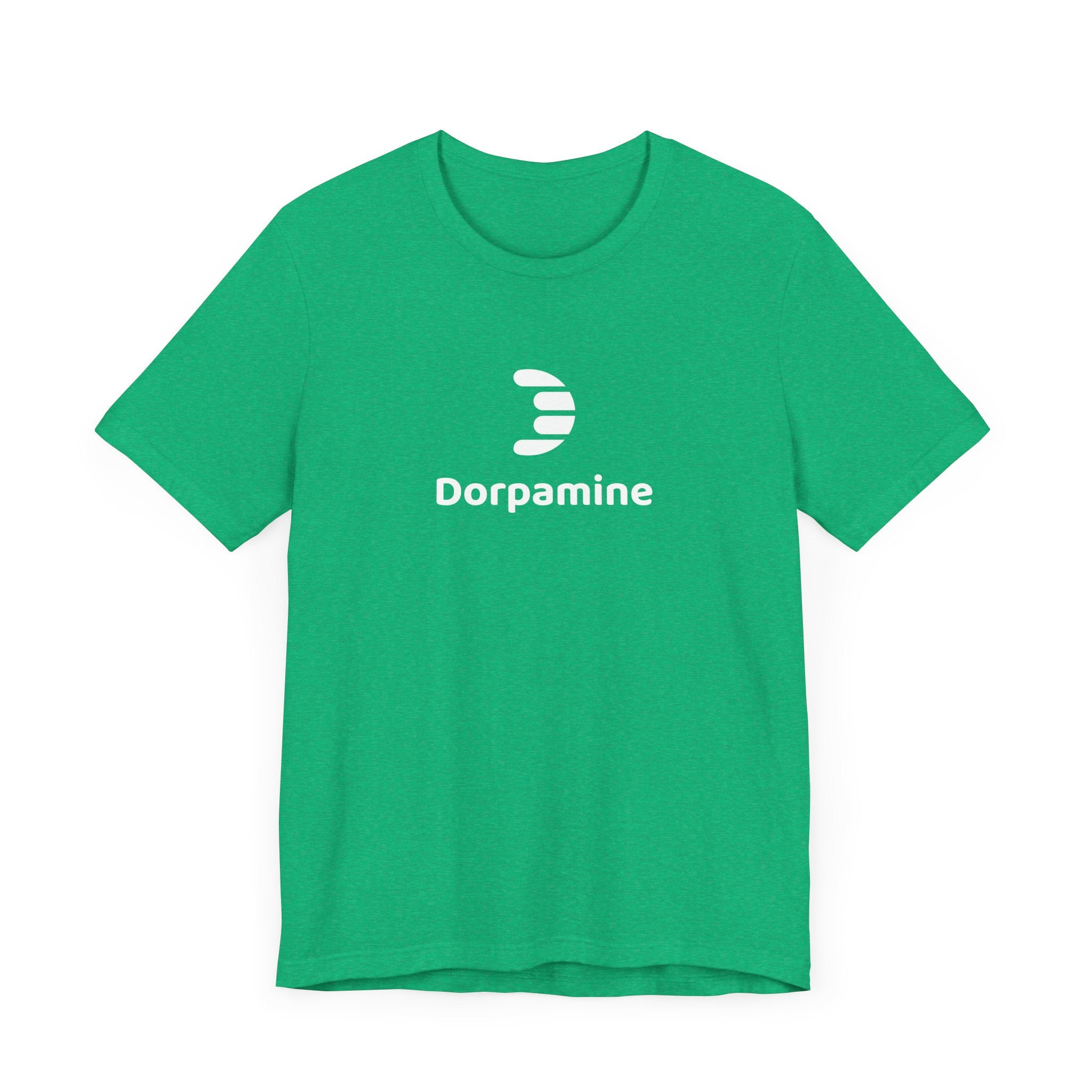 Dorpamine Classic Full Logo White Unisex Jersey Short Sleeve Tee