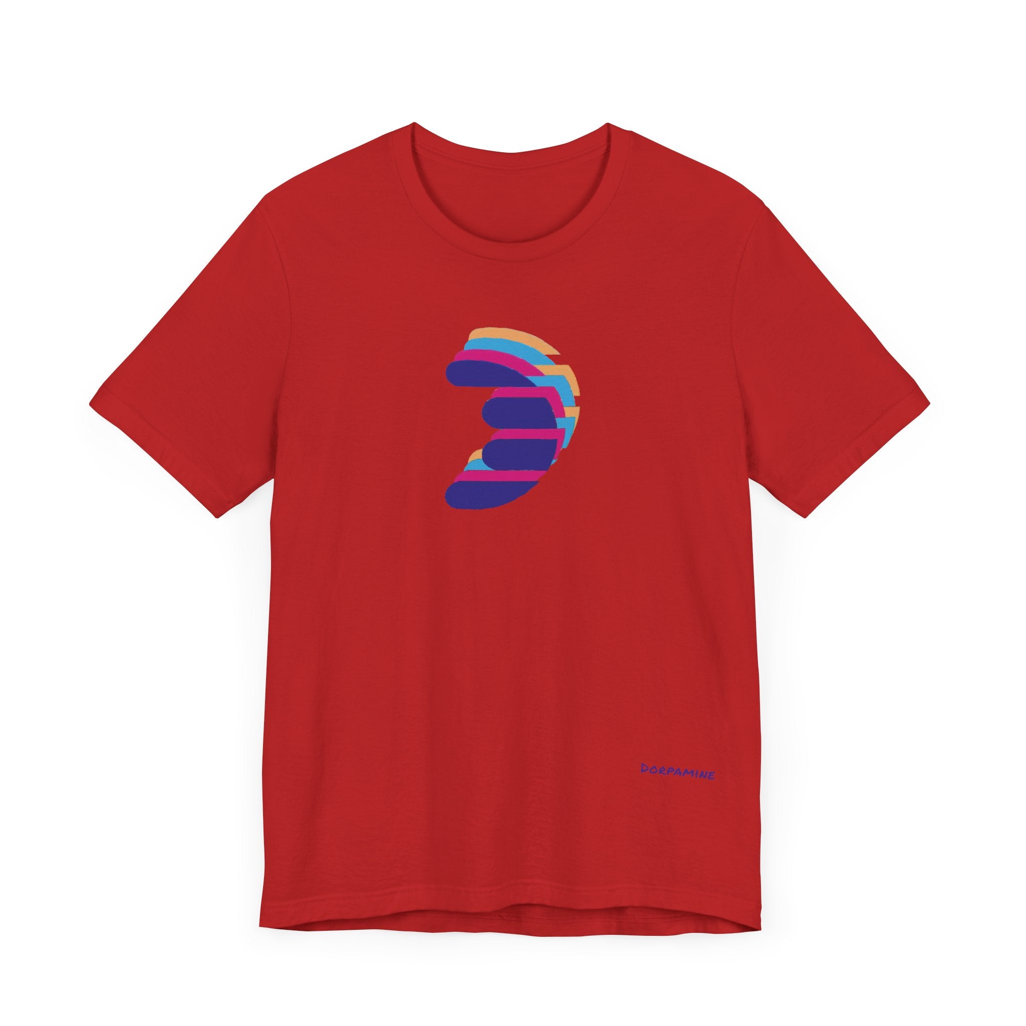 Dorpamine Double Vision (In Collaboration with Quincy Woodard) Unisex Jersey Short Sleeve Tee