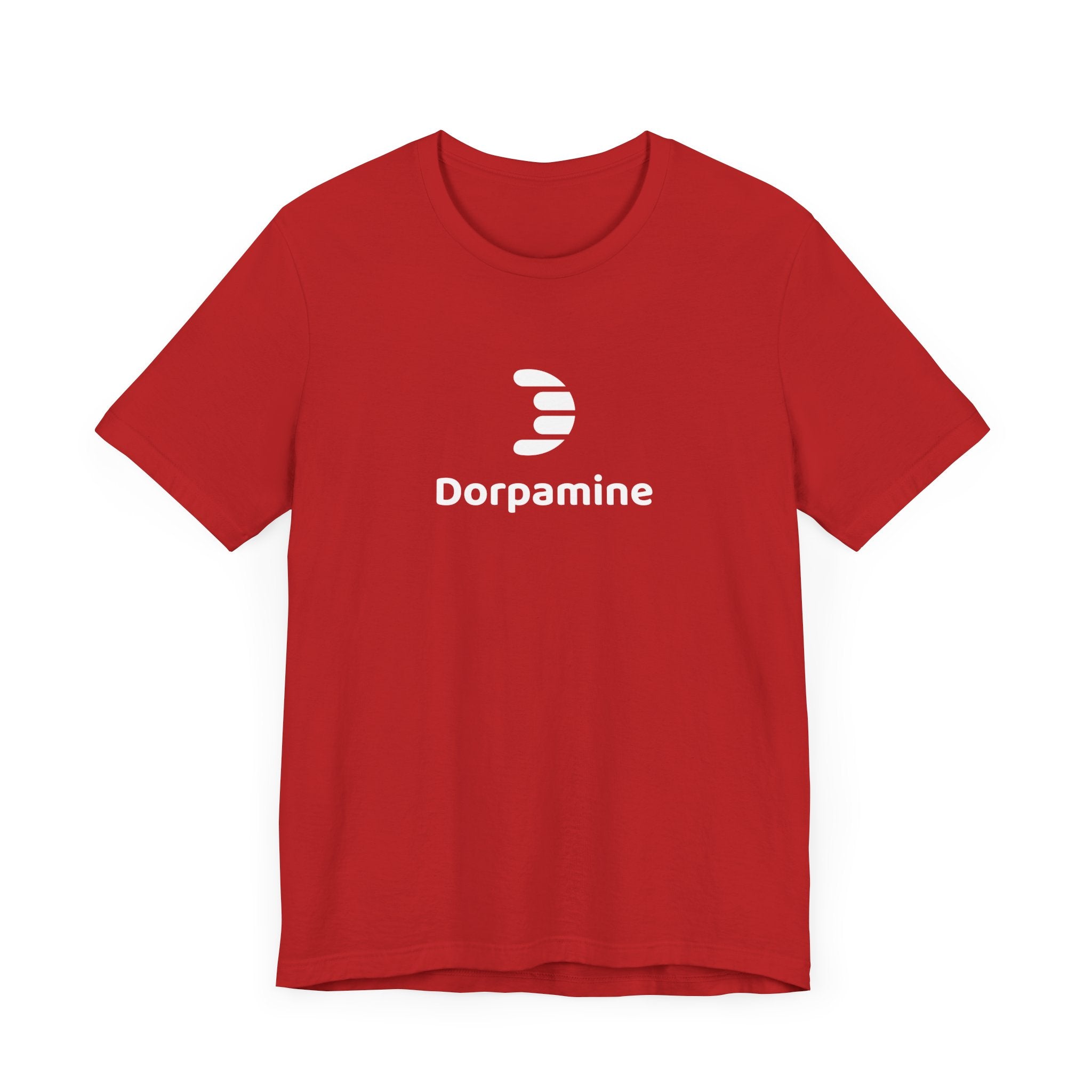 Dorpamine Classic Full Logo White Unisex Jersey Short Sleeve Tee