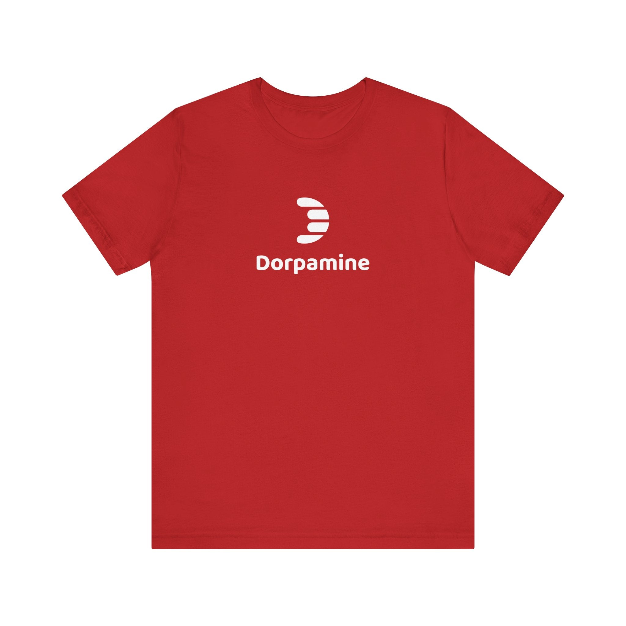 Dorpamine Classic Full Logo White Unisex Jersey Short Sleeve Tee