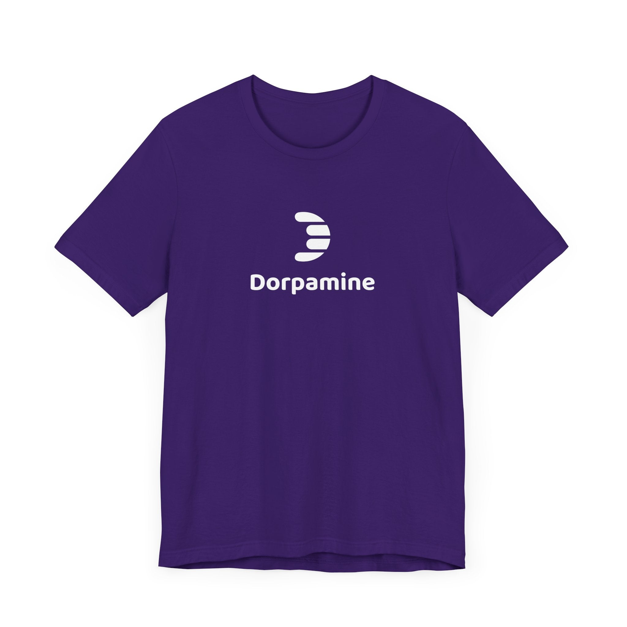 Dorpamine Classic Full Logo White Unisex Jersey Short Sleeve Tee