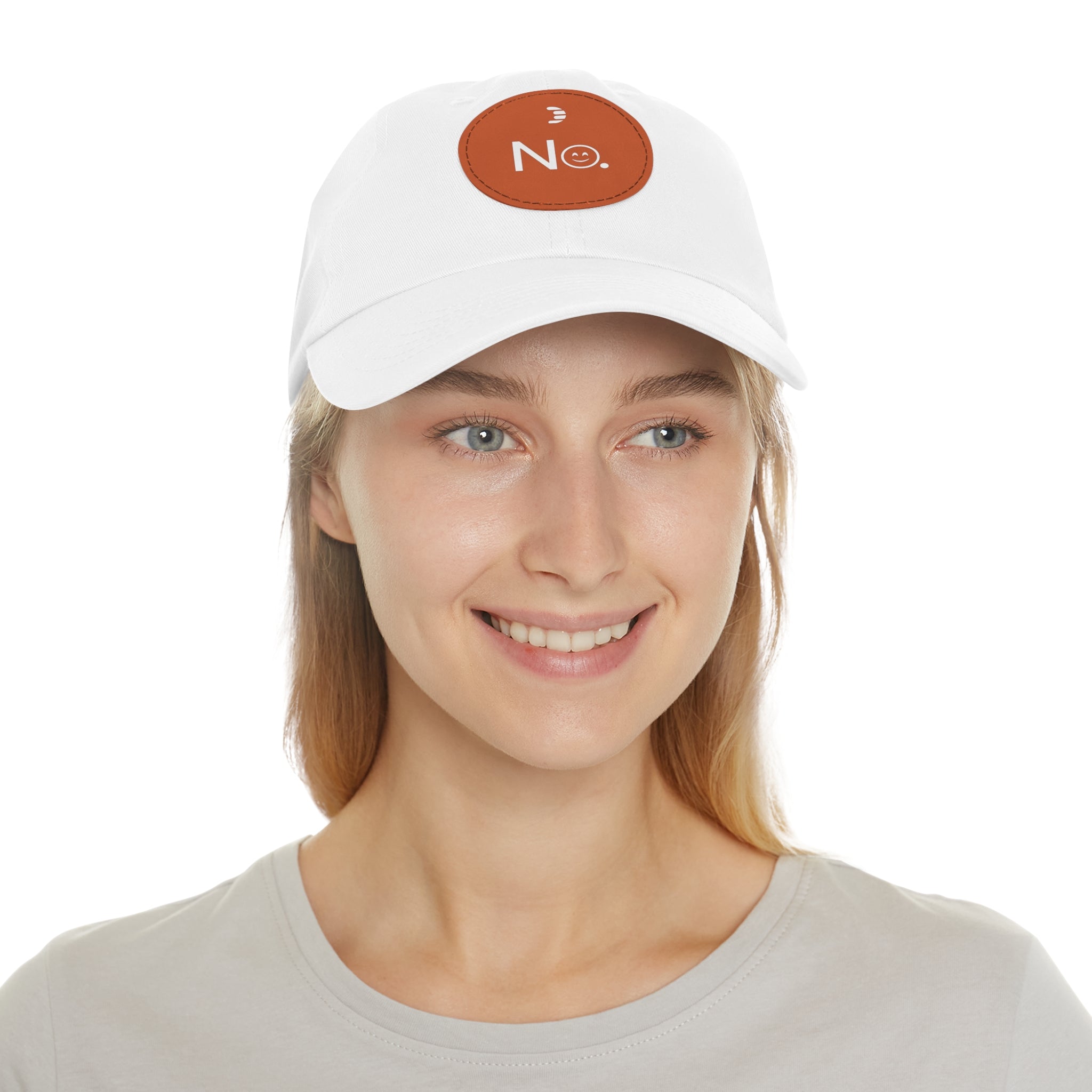 Dorpamine "No." Reclaiming Your Time Series Hat with Leather Patch (Round)
