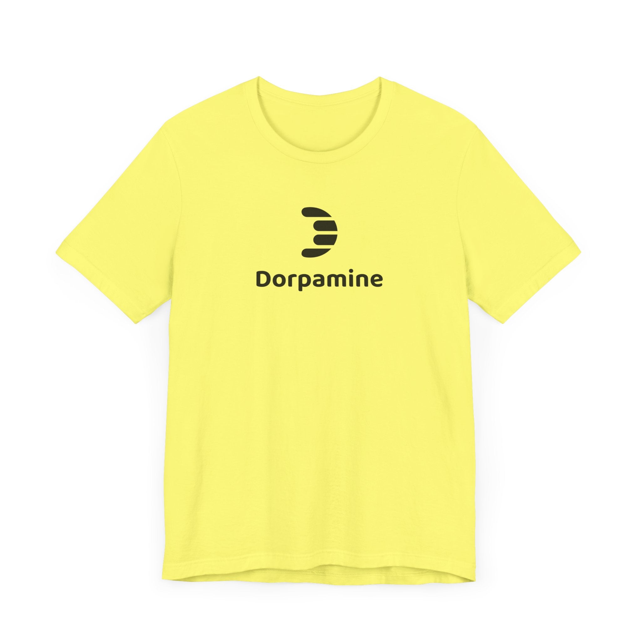 Dorpamine Classic Full Logo Black Unisex Jersey Short Sleeve Tee