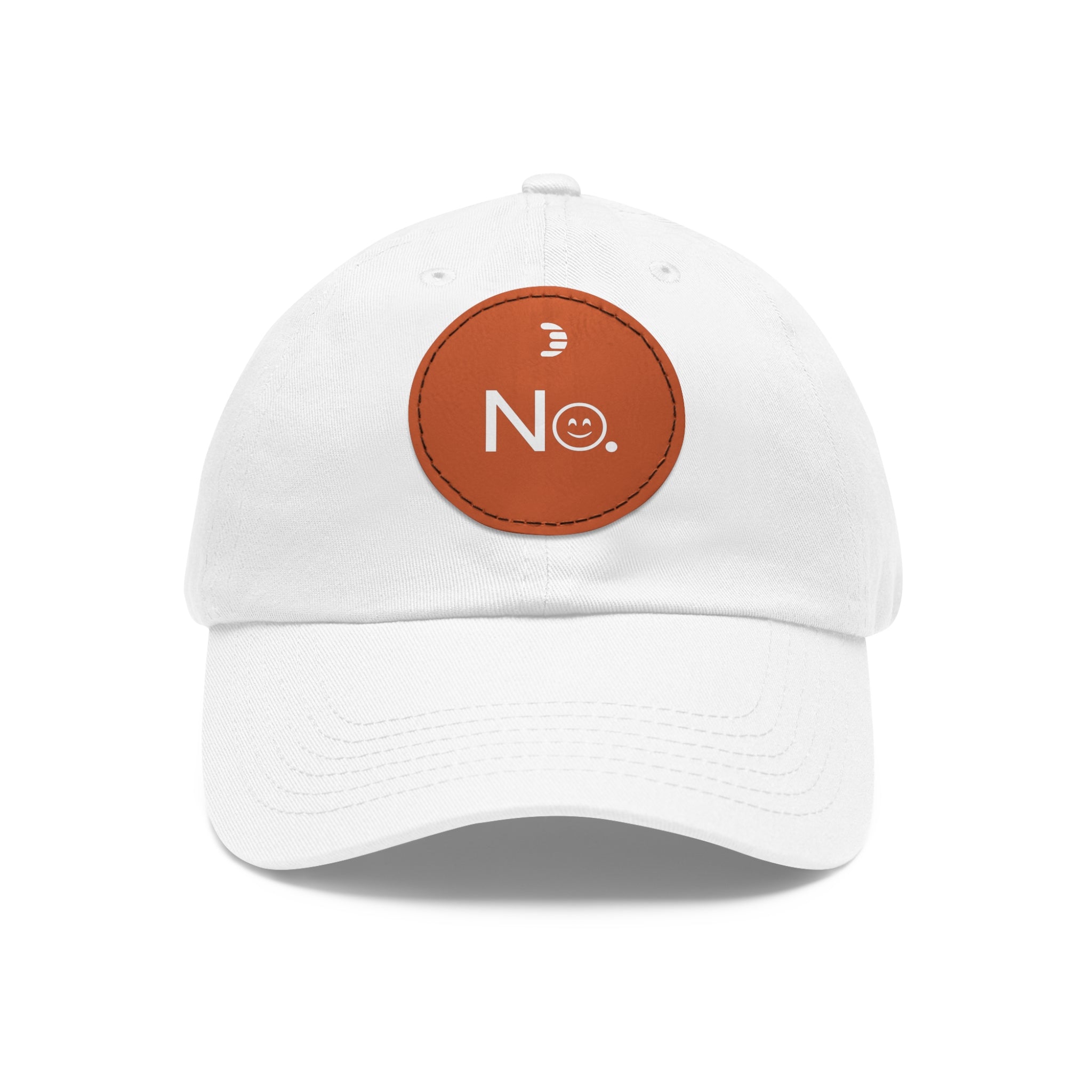 Dorpamine "No." Reclaiming Your Time Series Hat with Leather Patch (Round)