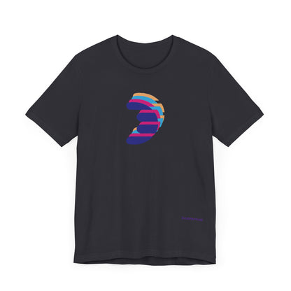 Dorpamine Double Vision (In Collaboration with Quincy Woodard) Unisex Jersey Short Sleeve Tee