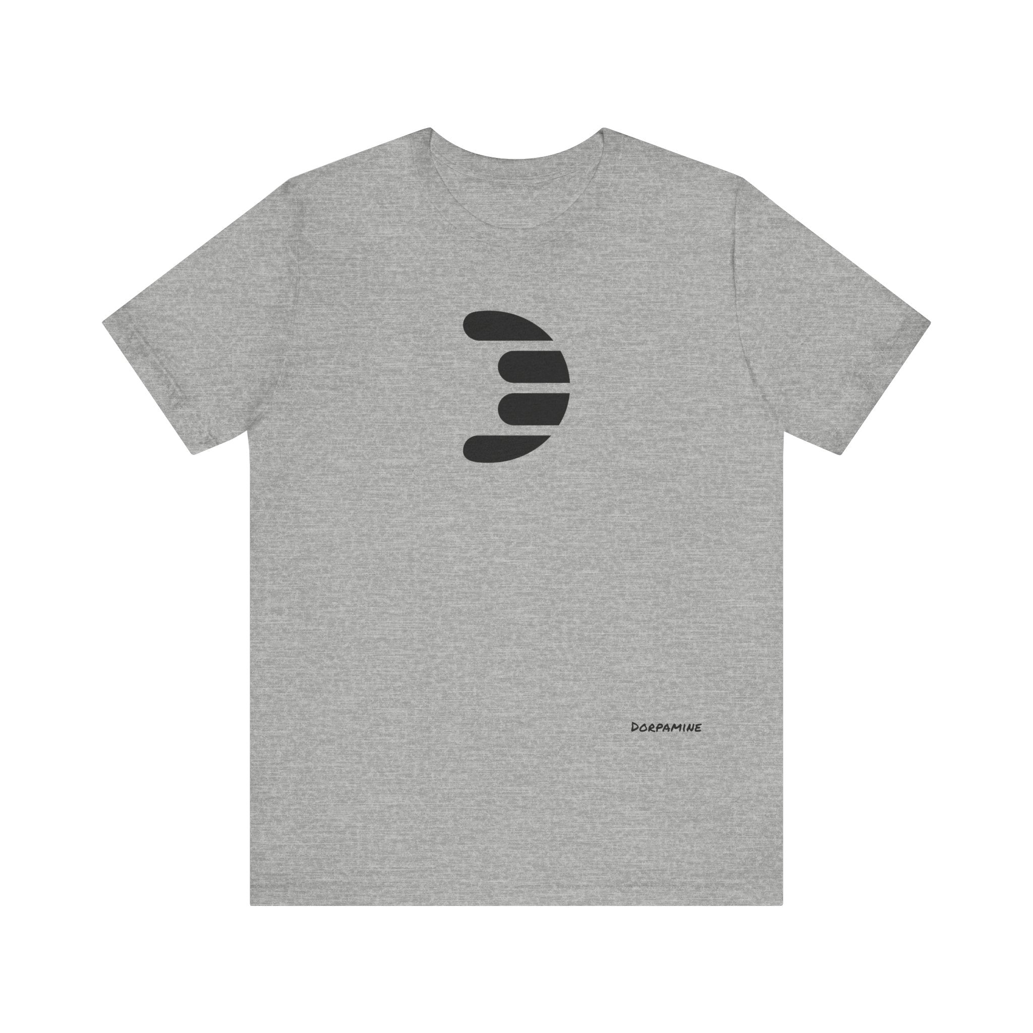 Dorpamine Classic Logo Black Unisex Jersey Short Sleeve Tee