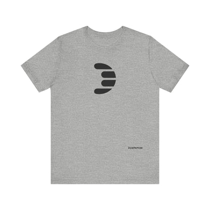 Dorpamine Classic Logo Black Unisex Jersey Short Sleeve Tee