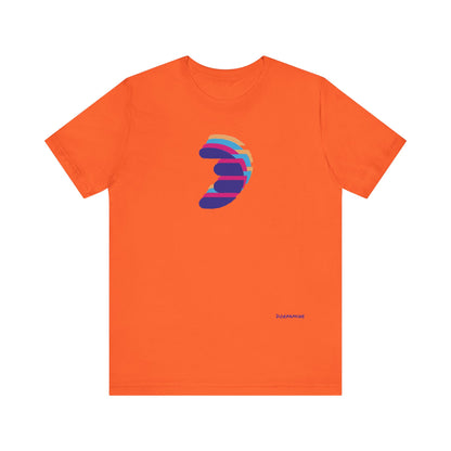 Dorpamine Double Vision (In Collaboration with Quincy Woodard) Unisex Jersey Short Sleeve Tee