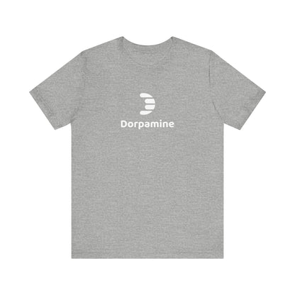 Dorpamine Classic Full Logo White Unisex Jersey Short Sleeve Tee