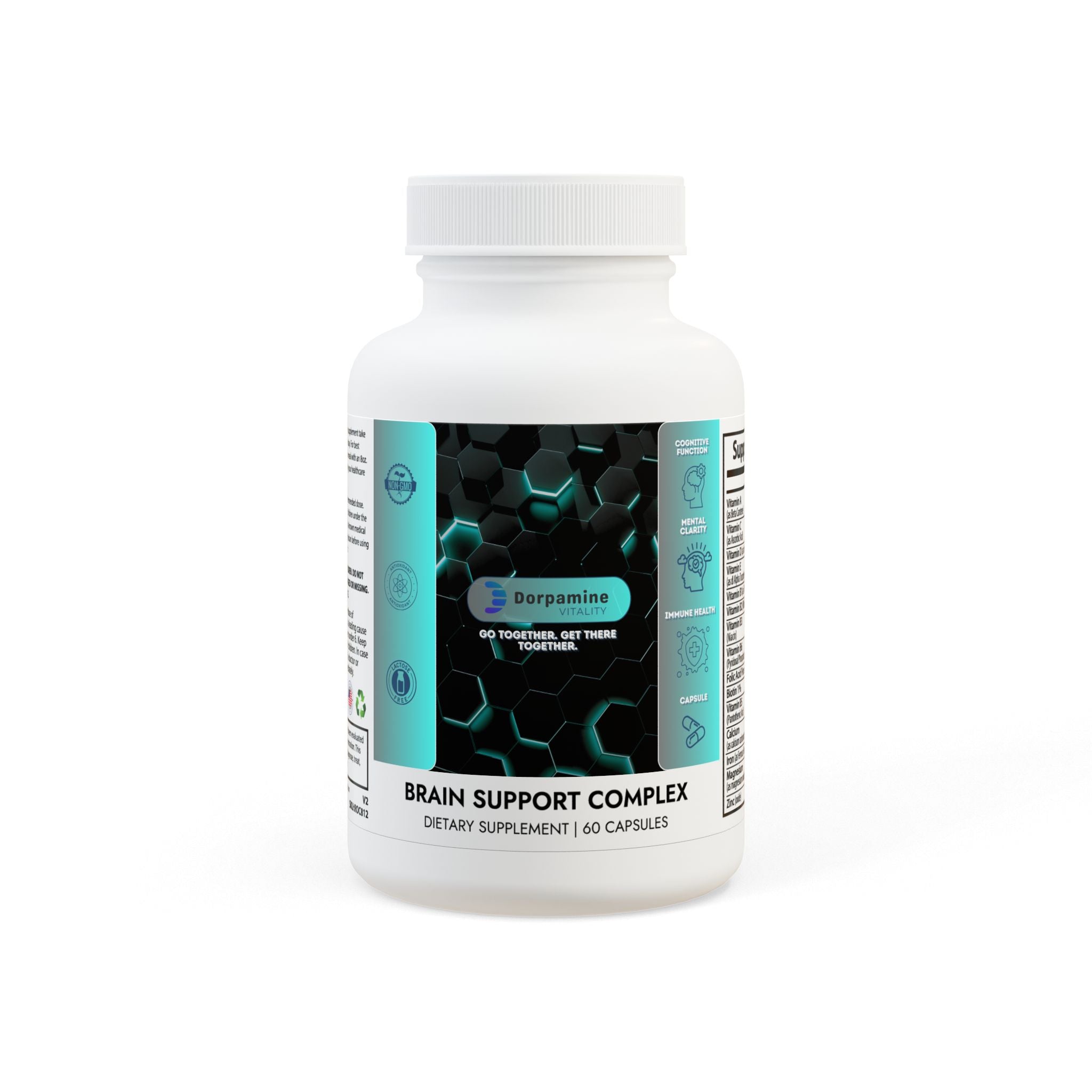 Dorpamine Vitality Brain Support Complex Supplement (60 Capsules)