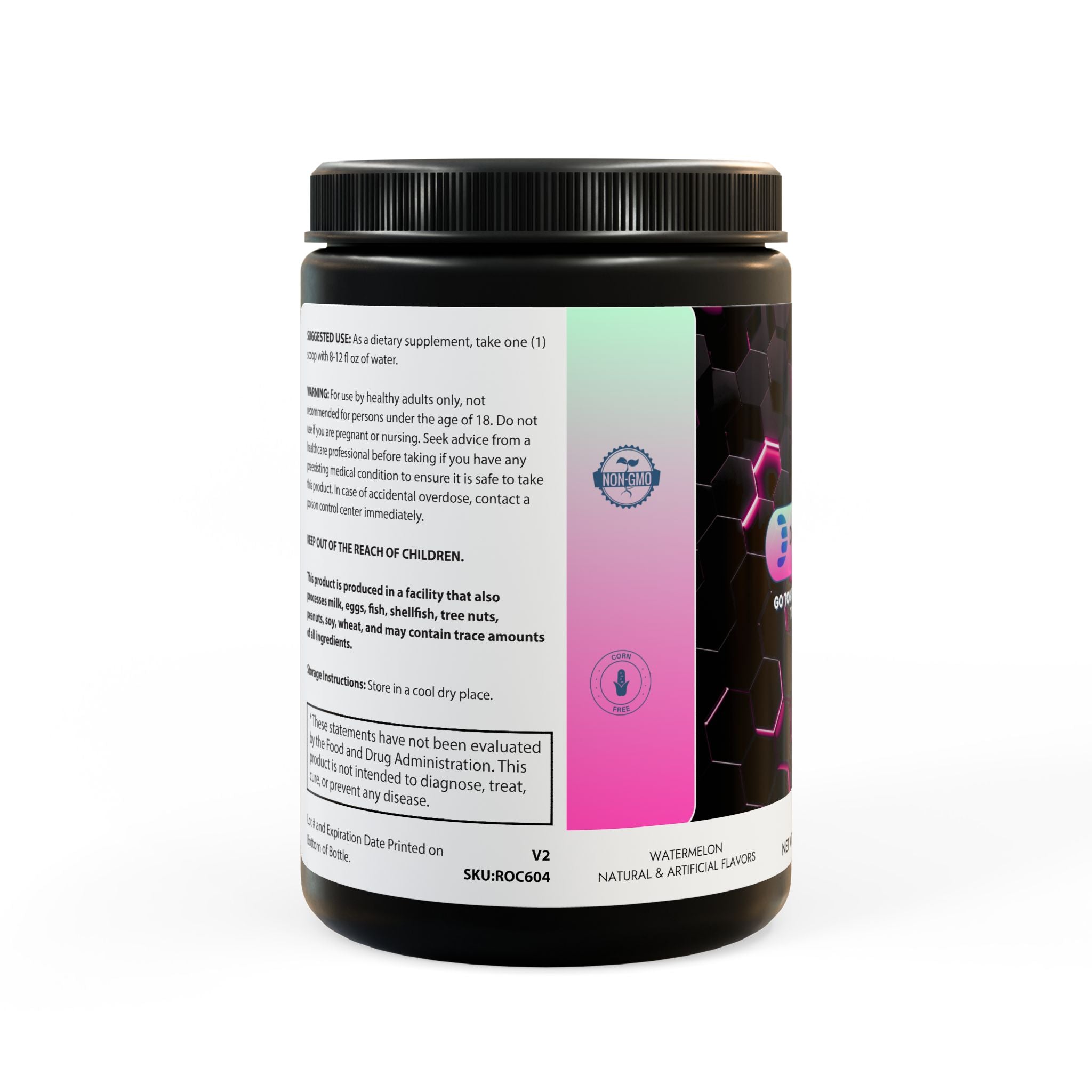 Dorpamine Vitality BCAA Supplement, Watermelon