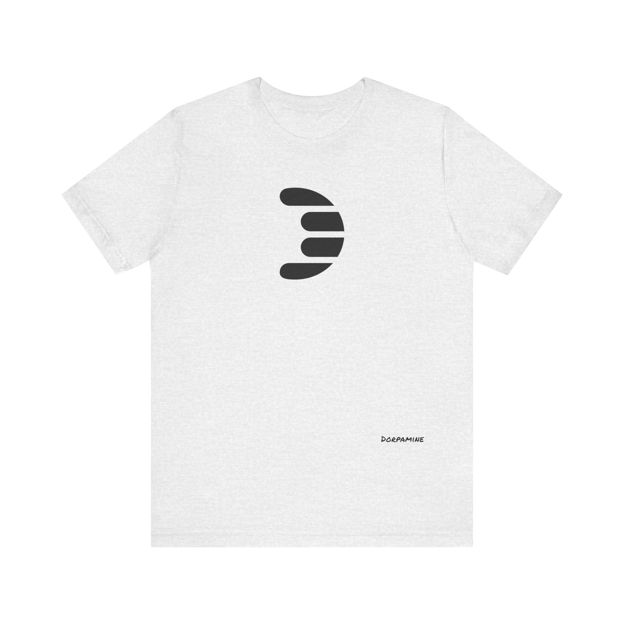 Dorpamine Classic Logo Black Unisex Jersey Short Sleeve Tee