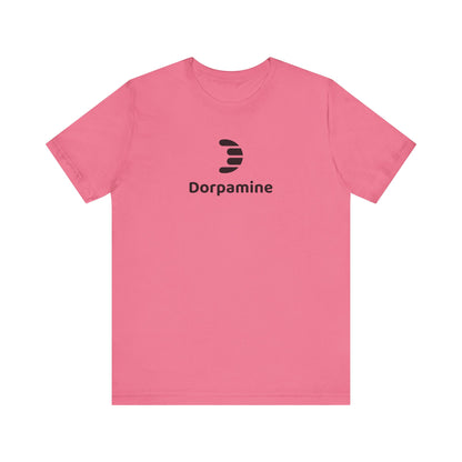 Dorpamine Classic Full Logo Black Unisex Jersey Short Sleeve Tee