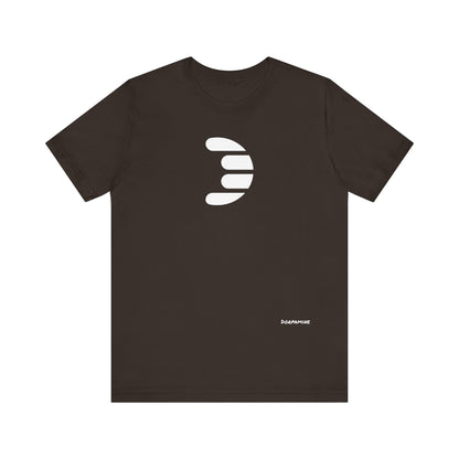 Dorpamine Classic Logo White Unisex Jersey Short Sleeve Tee